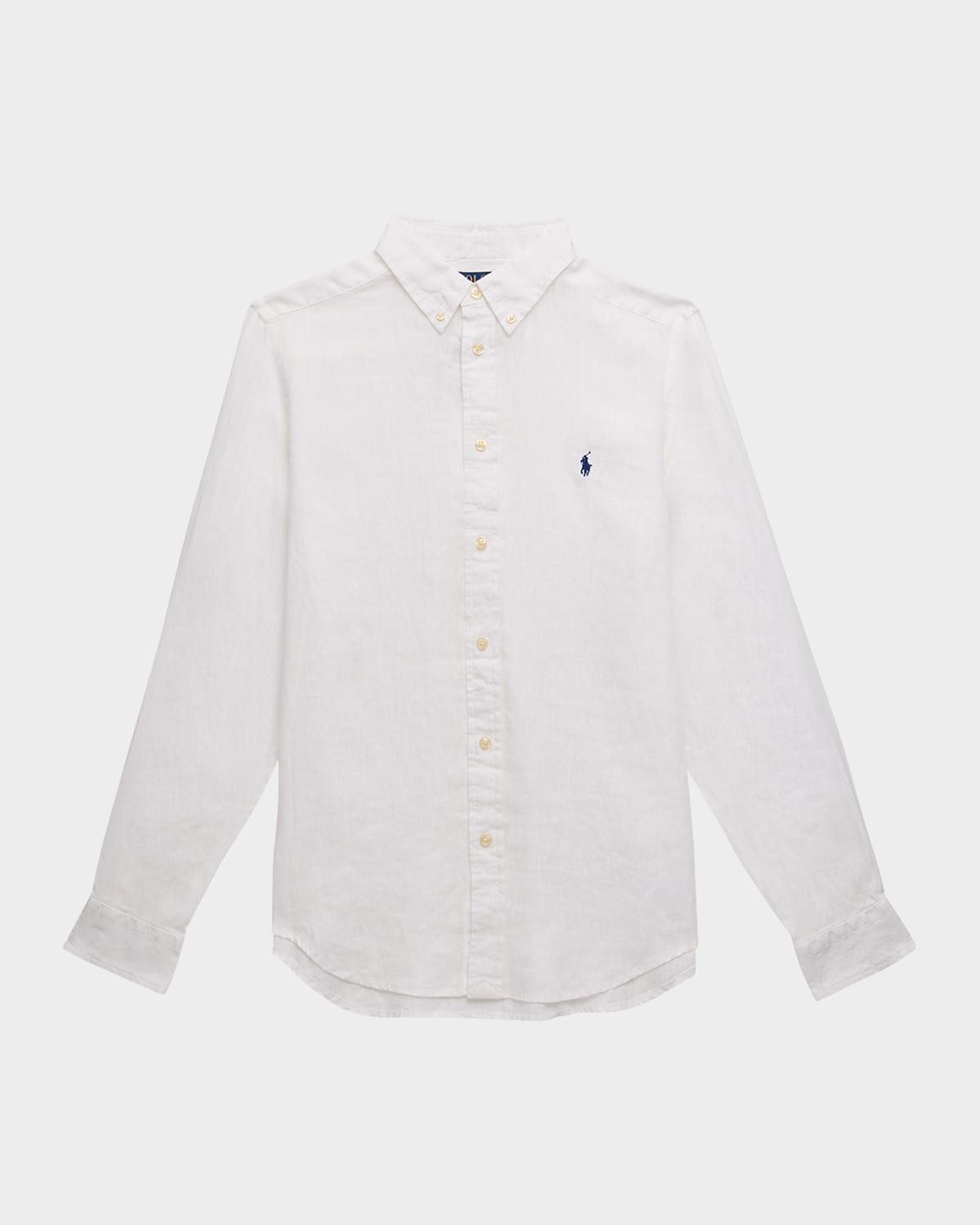 Polo Ralph Lauren Cotton Blend Shirt In White