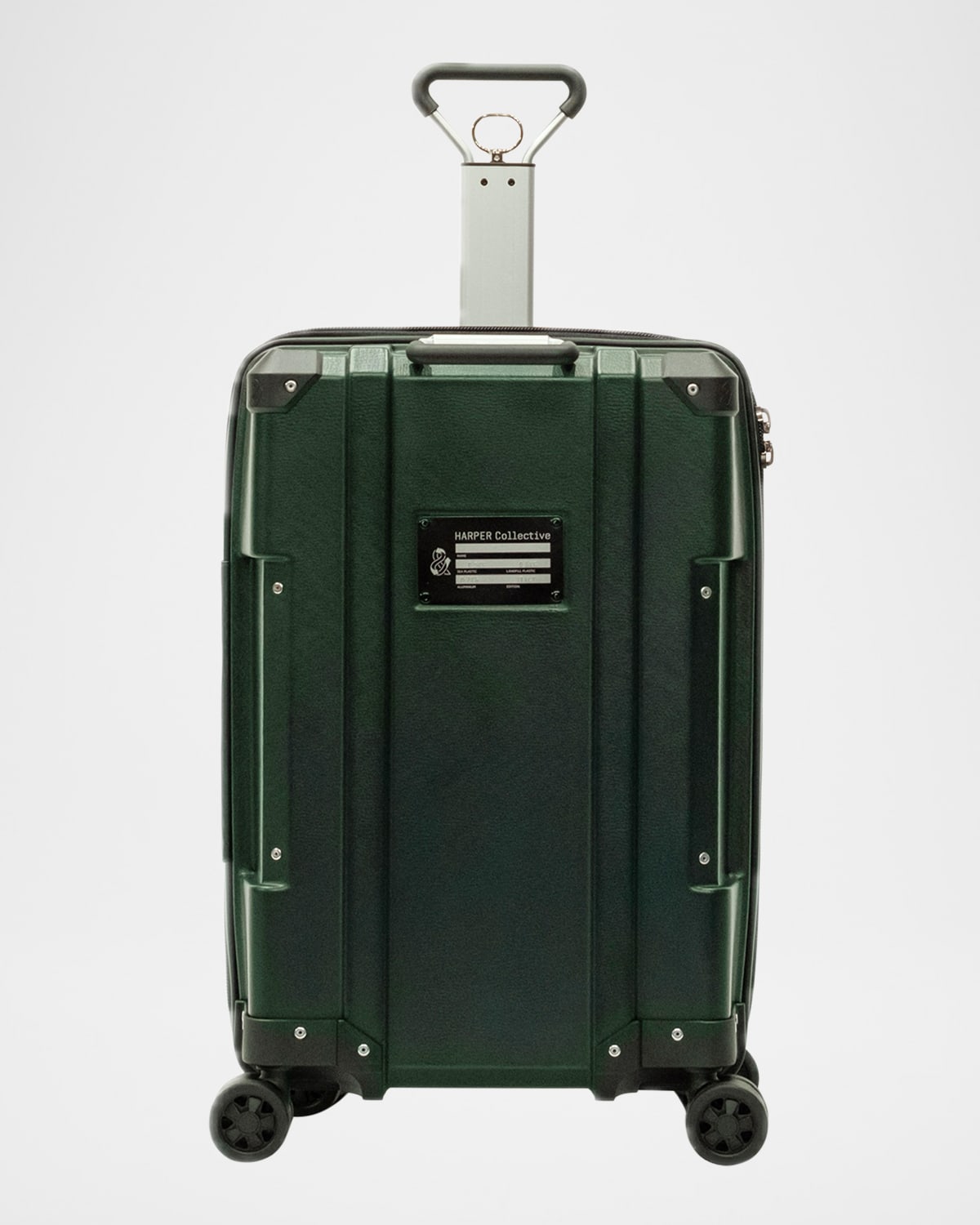 Harper Collective Ghost Hard-sided Cabin Suitcase In Grn Slr