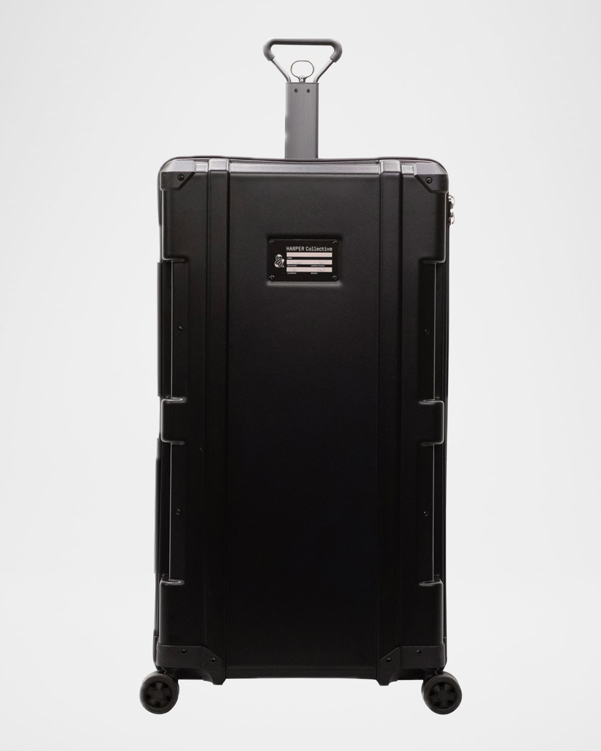 Harper Collective Ghost Hard-sided Trunk Suitcase In Blk Blk