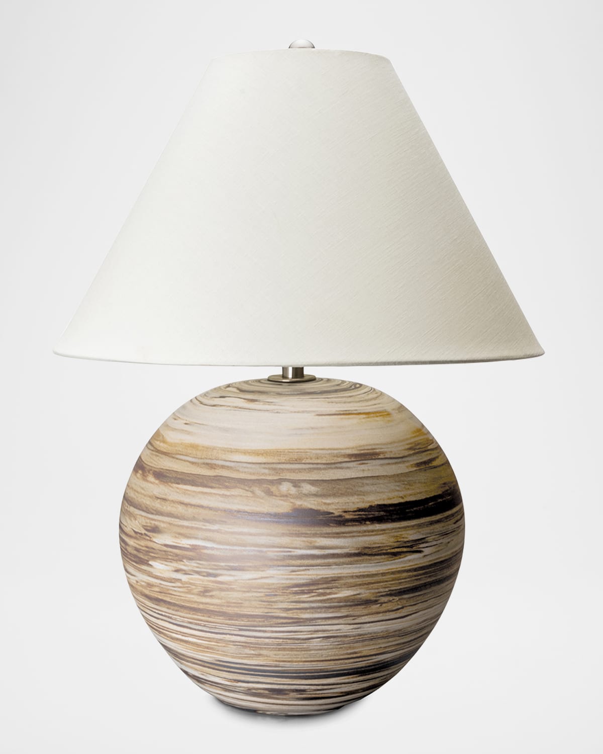 Simon Pearce Beachstone Round Table Lamp