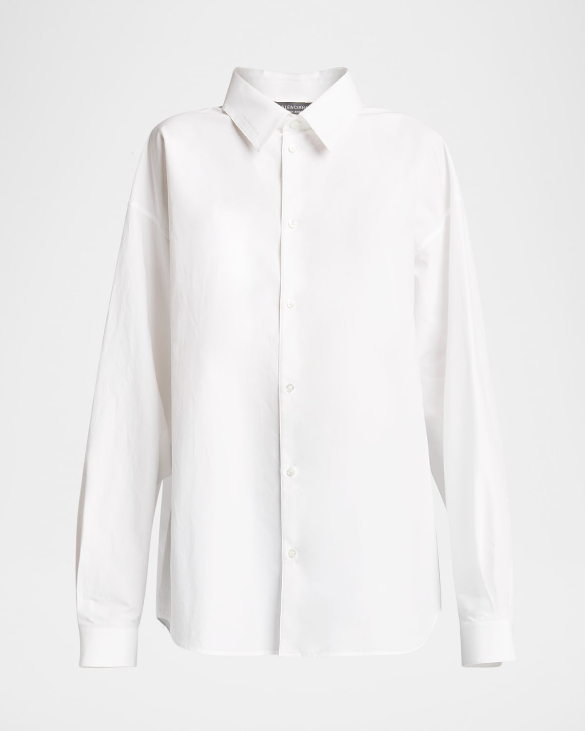 BALENCIAGA SWING BUTTON DOWN COTTON TOP 