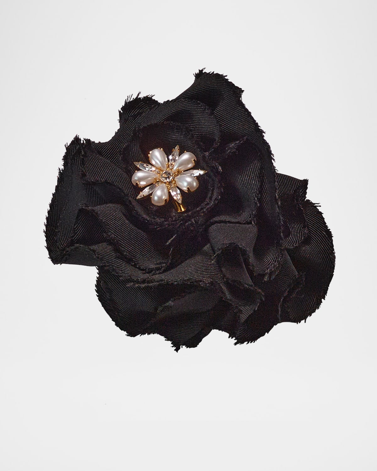Annie Embellished Rosette Claw Clip