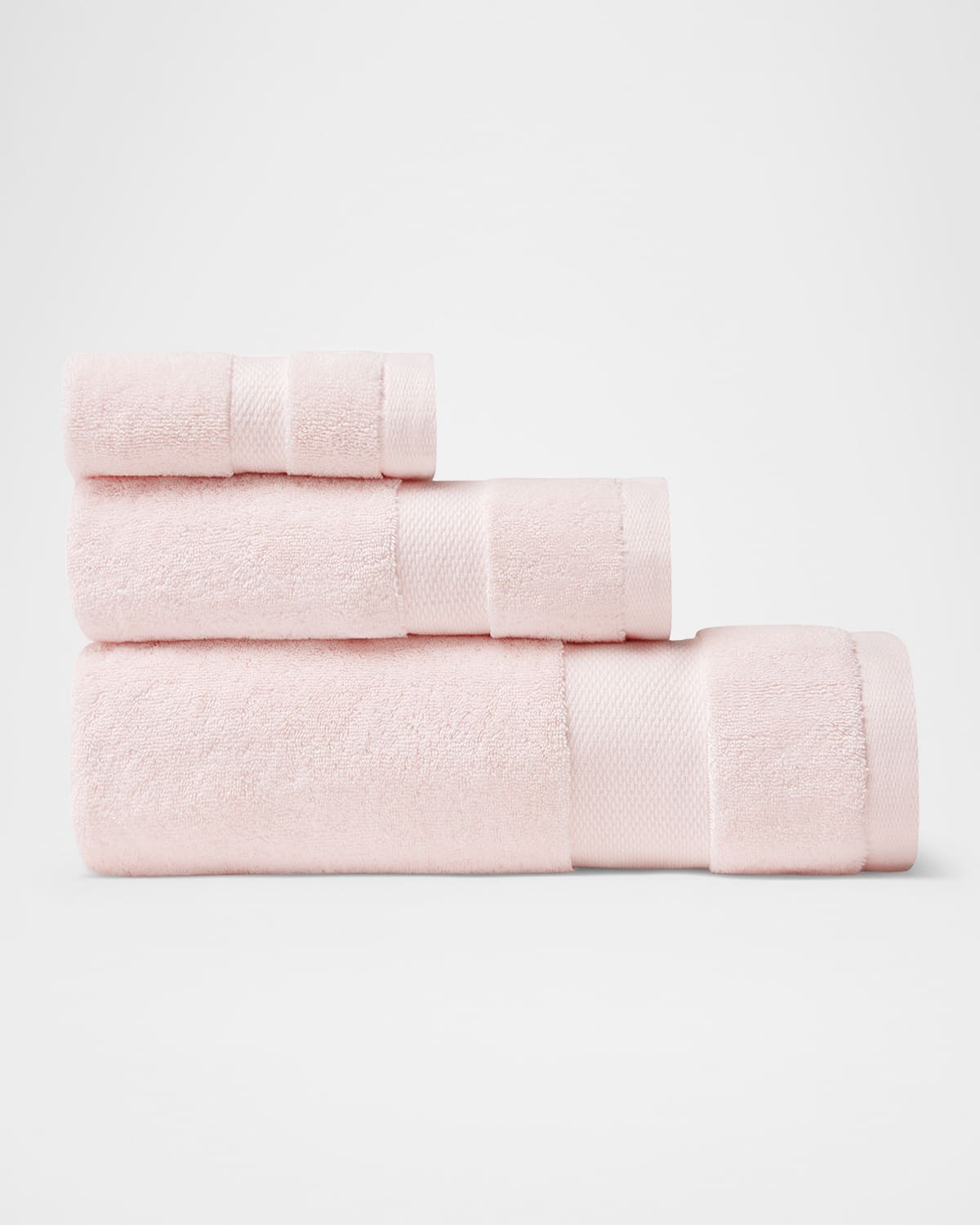 Sferra Bello Nuovo Combed Cotton Bath Sheet In Pink