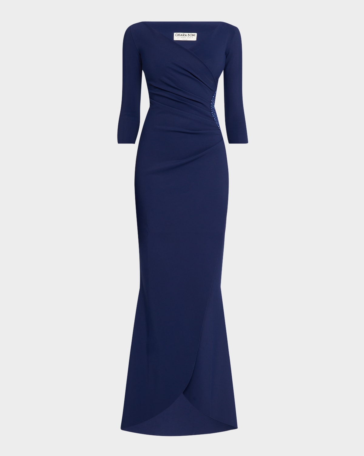 Emerentienne Embellished Mermaid Gown