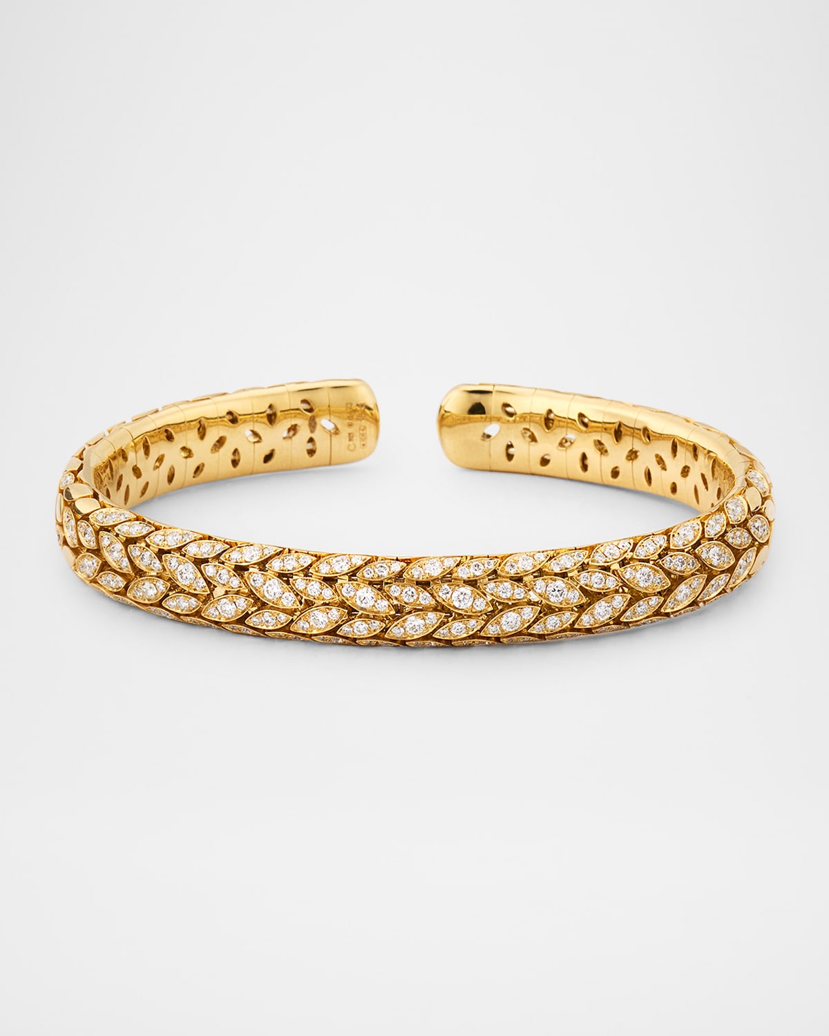 18K Yellow Gold Crivelli Diamond Ring