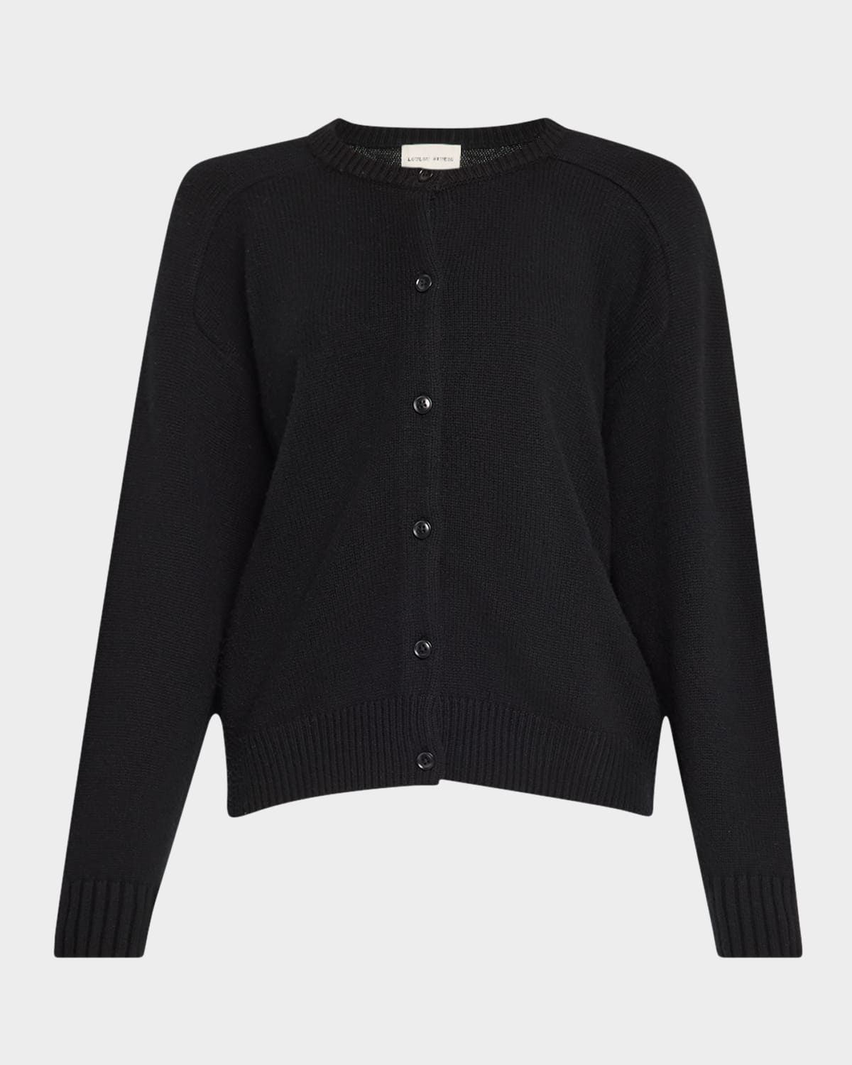 LOULOU STUDIO AIDAR ROUND-NECK CARDIGAN 