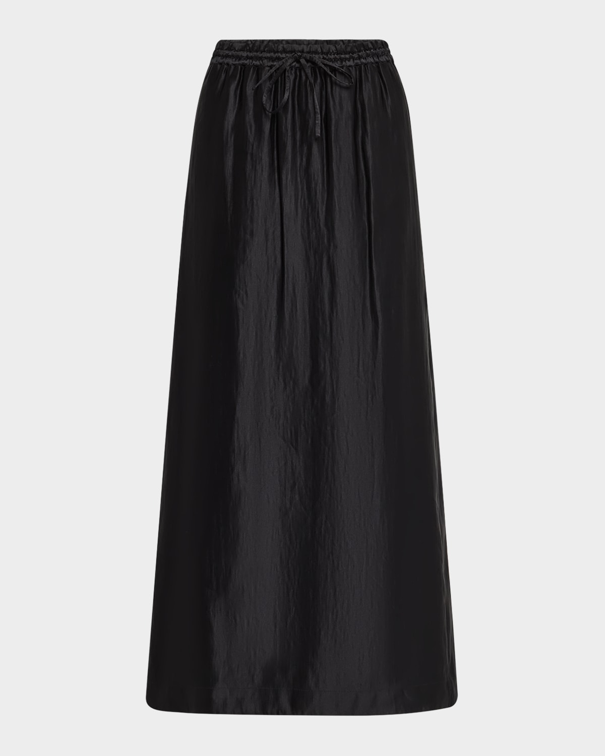 LOULOU STUDIO LIAM ELASTIC WAISTBAND LONG SKIRT 
