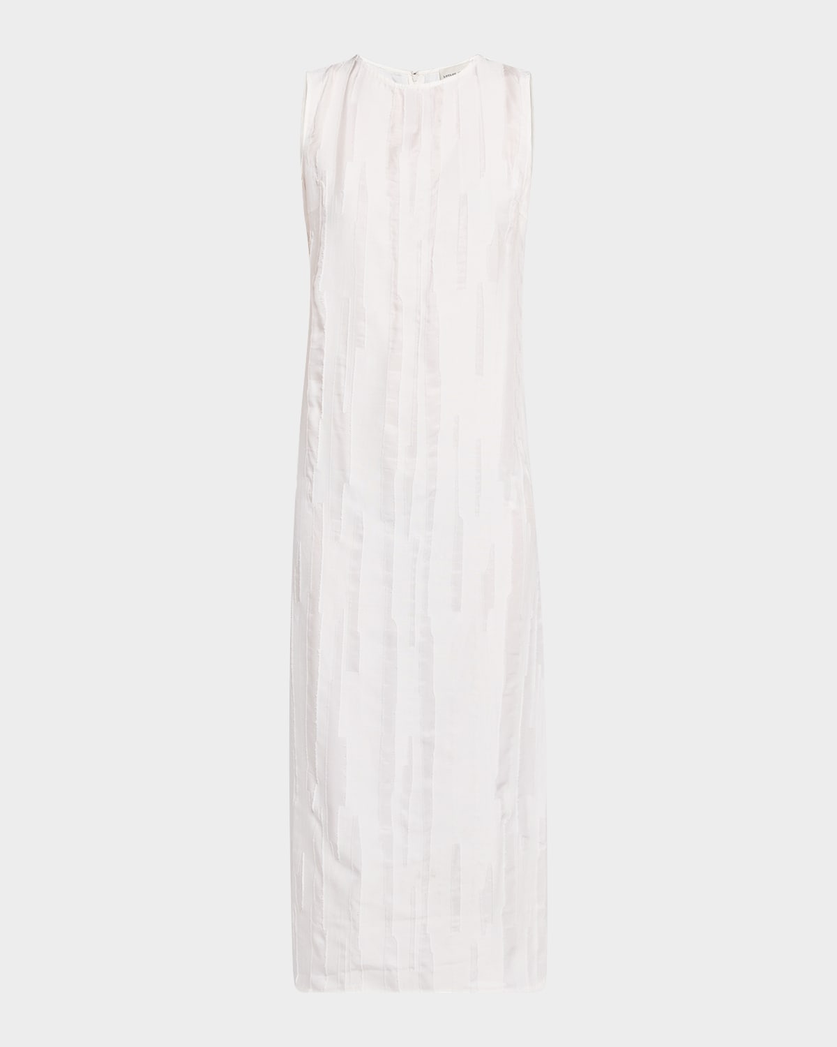 LOULOU STUDIO MINGA SLEEVELESS FITTED MIDI DRESS 