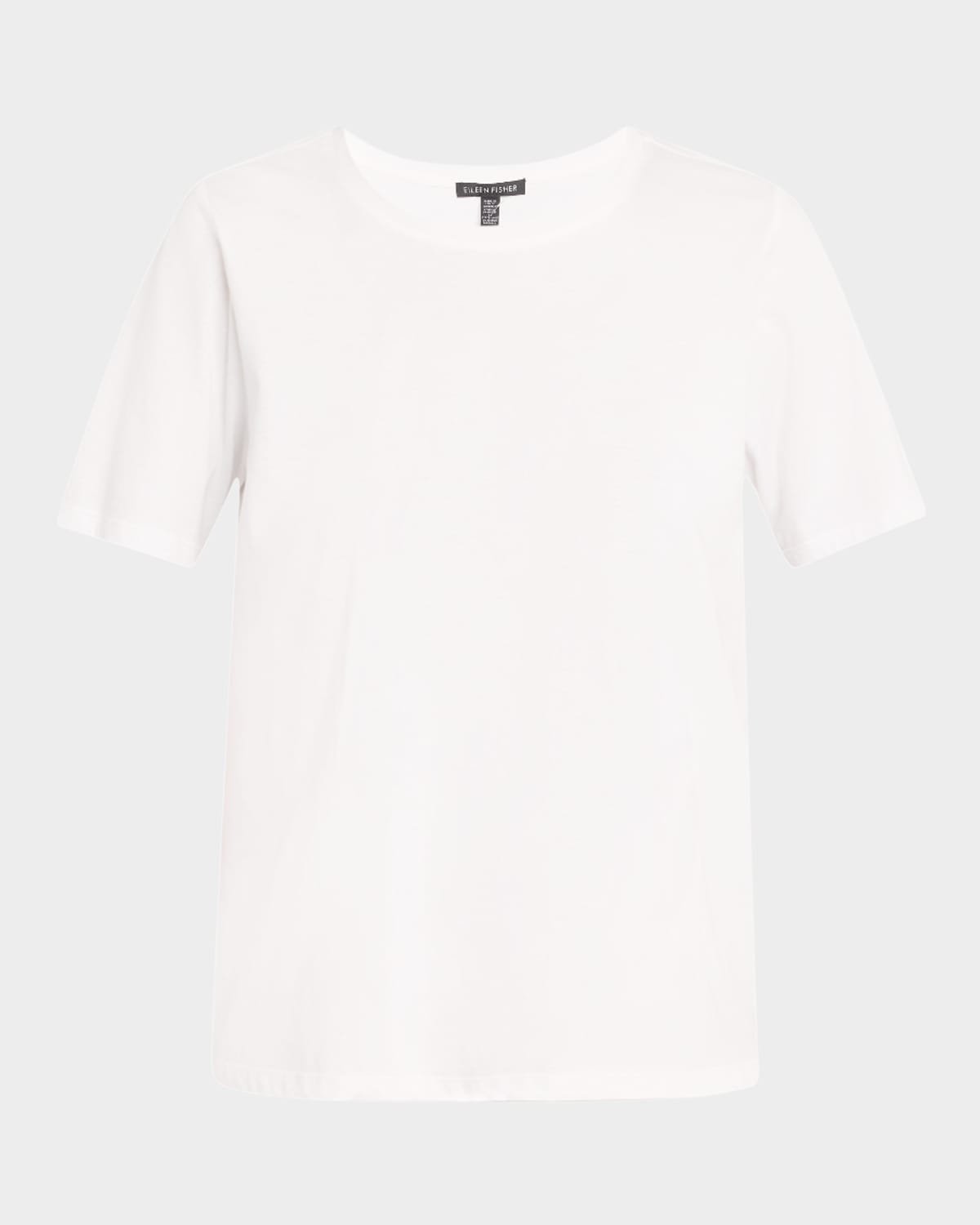 Crewneck Organic Cotton Jersey Tee