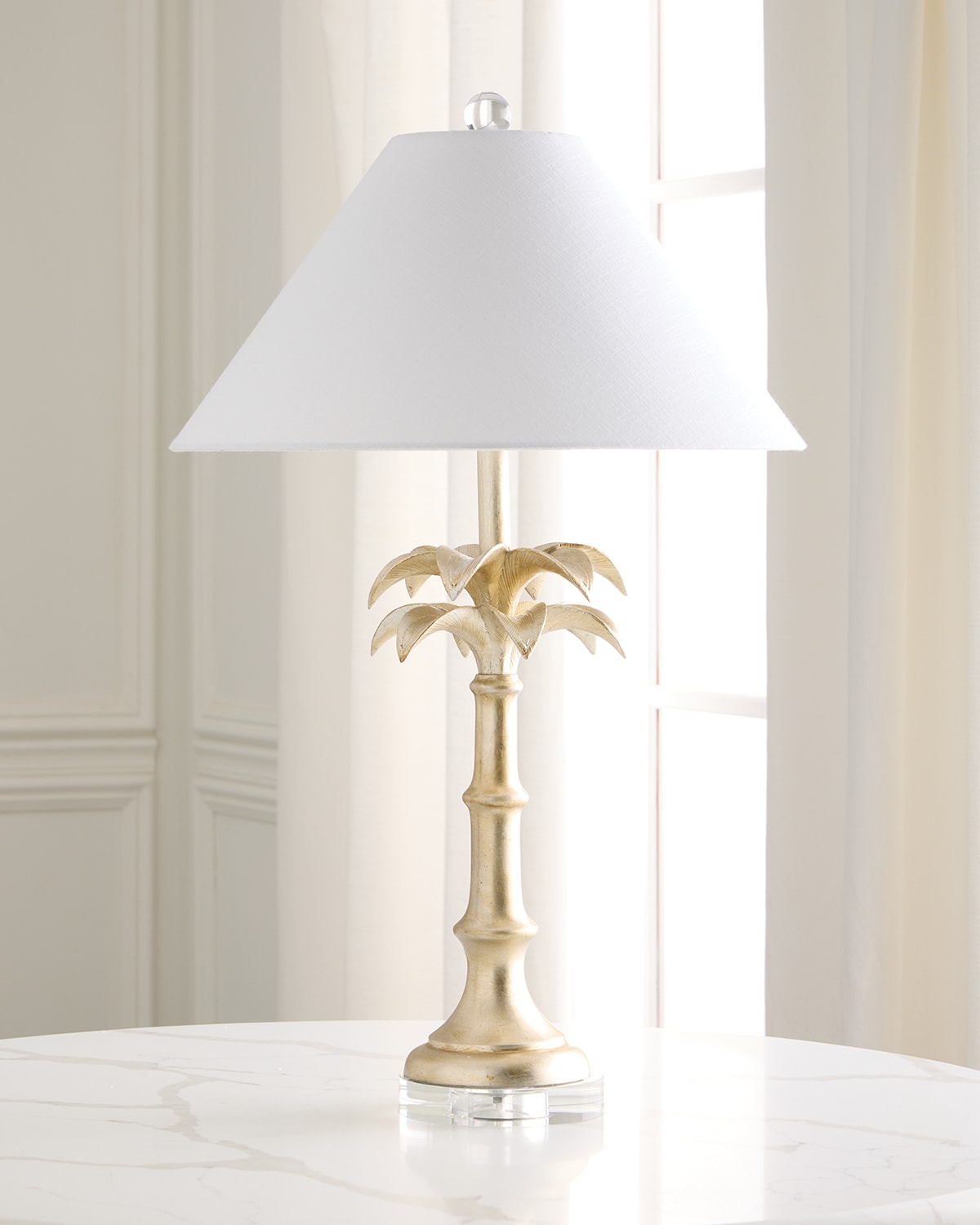 COUTURE LAMPS PALM LEAF 32" TABLE LAMP 