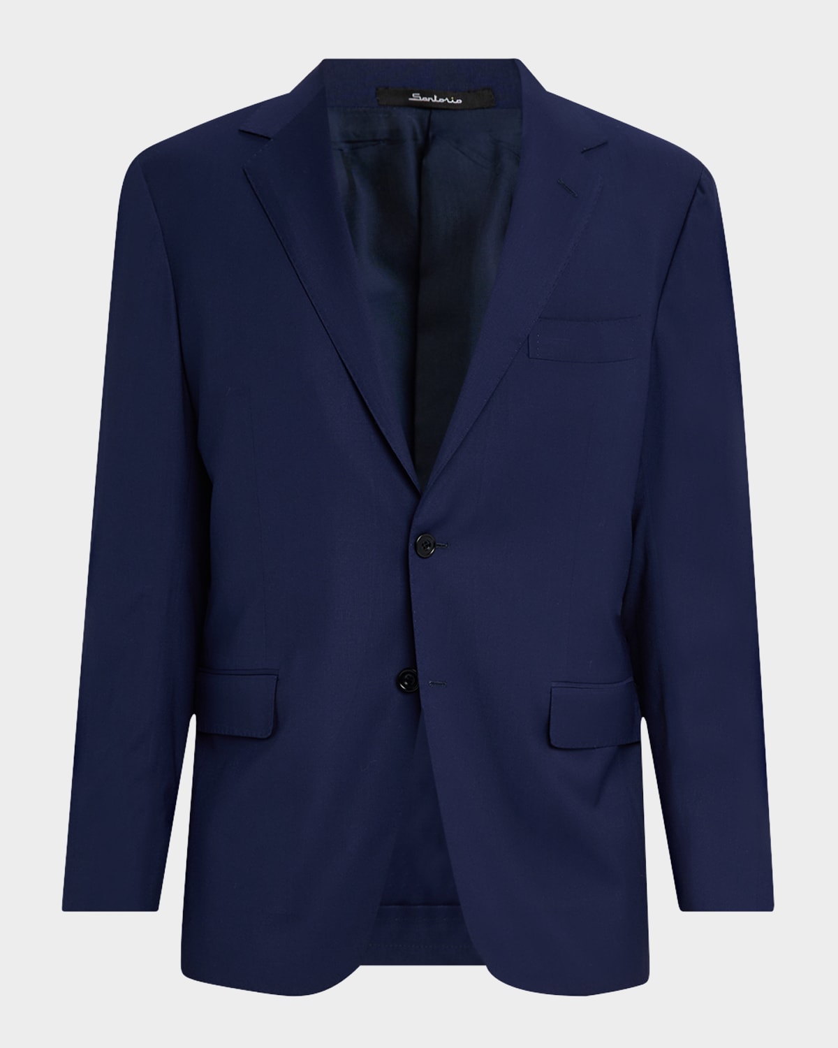 Men's Solid Wool-Blend Sport Coat