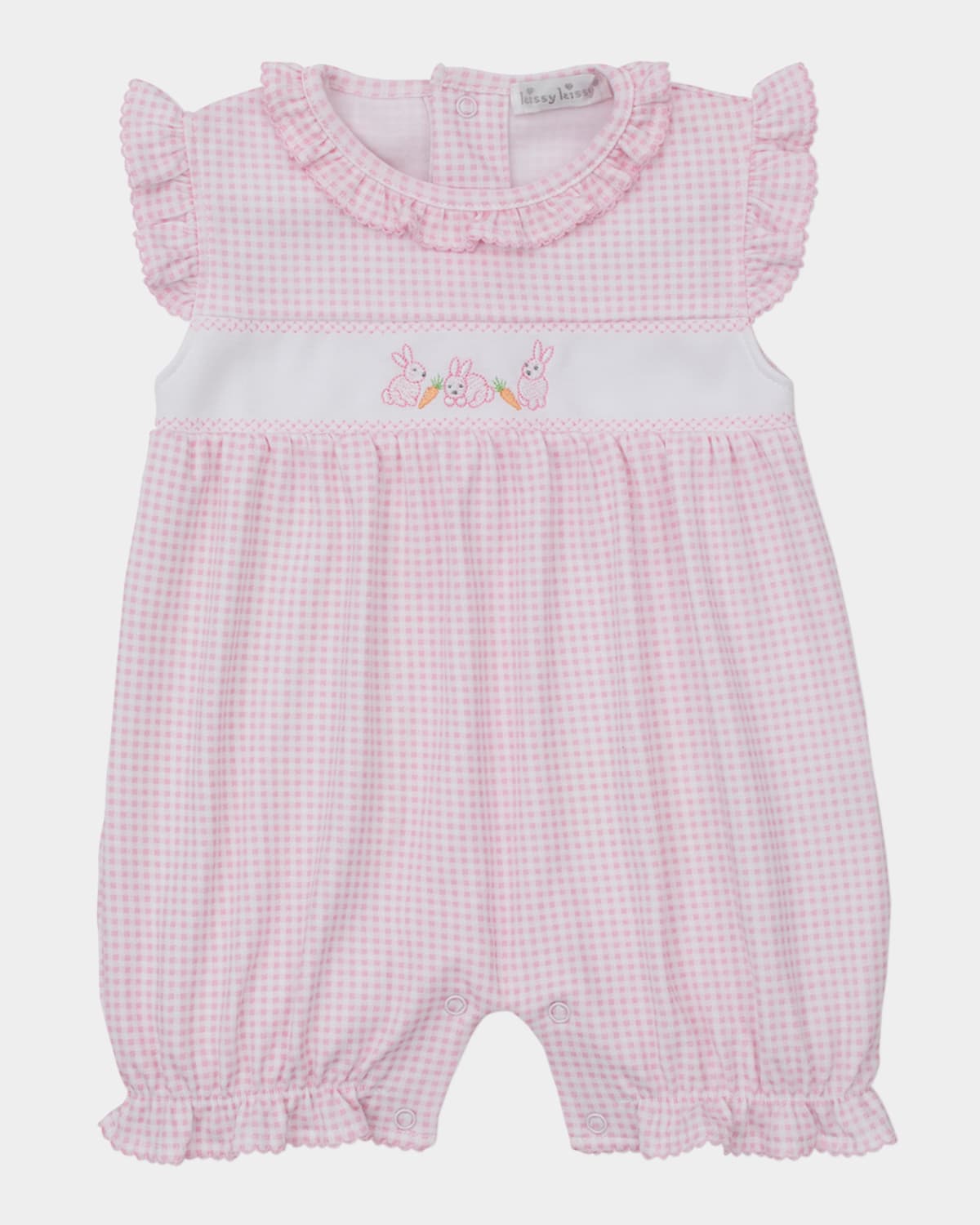 Kissy Kissy Girl's Baby Bunny Patch Playsuit In Pk