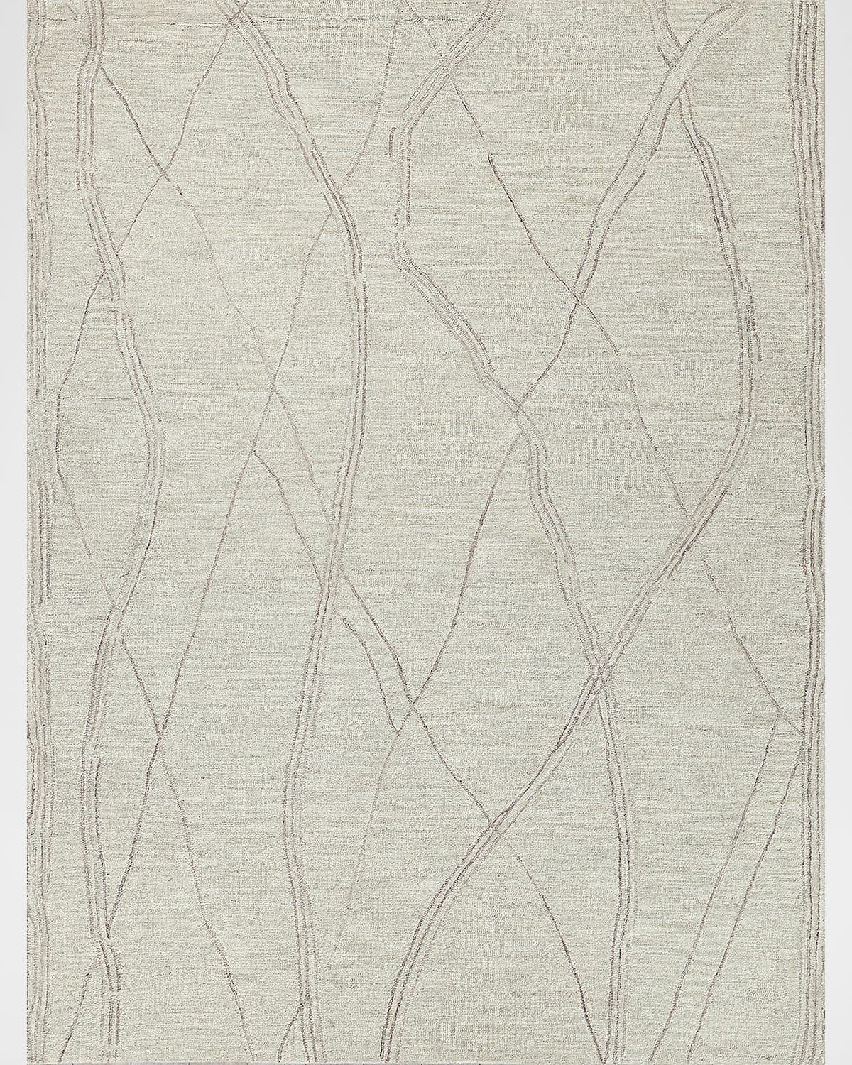 Exquisite Rugs Tangiers Hand-tufted Ivory/beige Rug, 6' X 9' In Ivory/beige