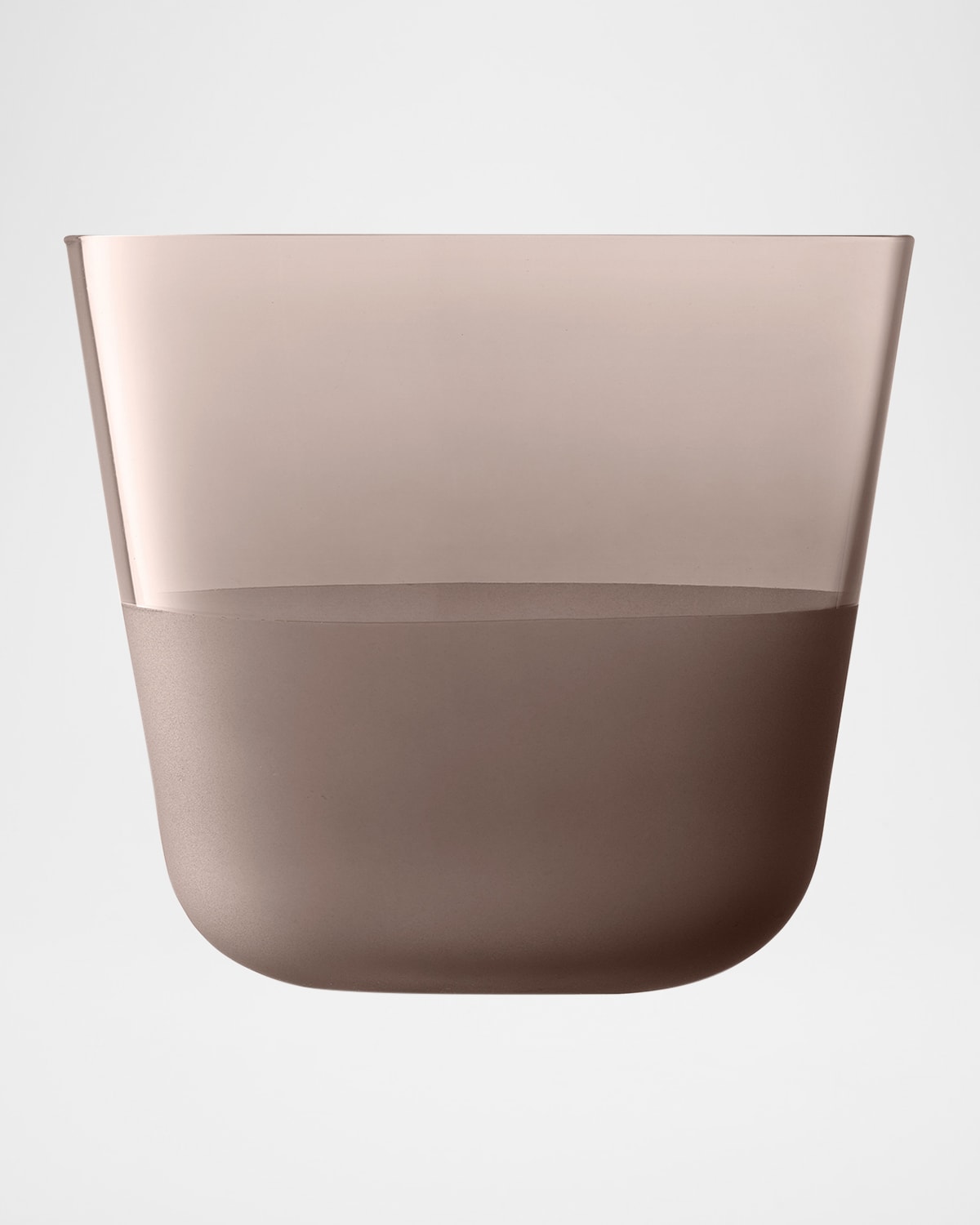 Lsa Arc Contrast Set Of 4 Tumblers In Brown