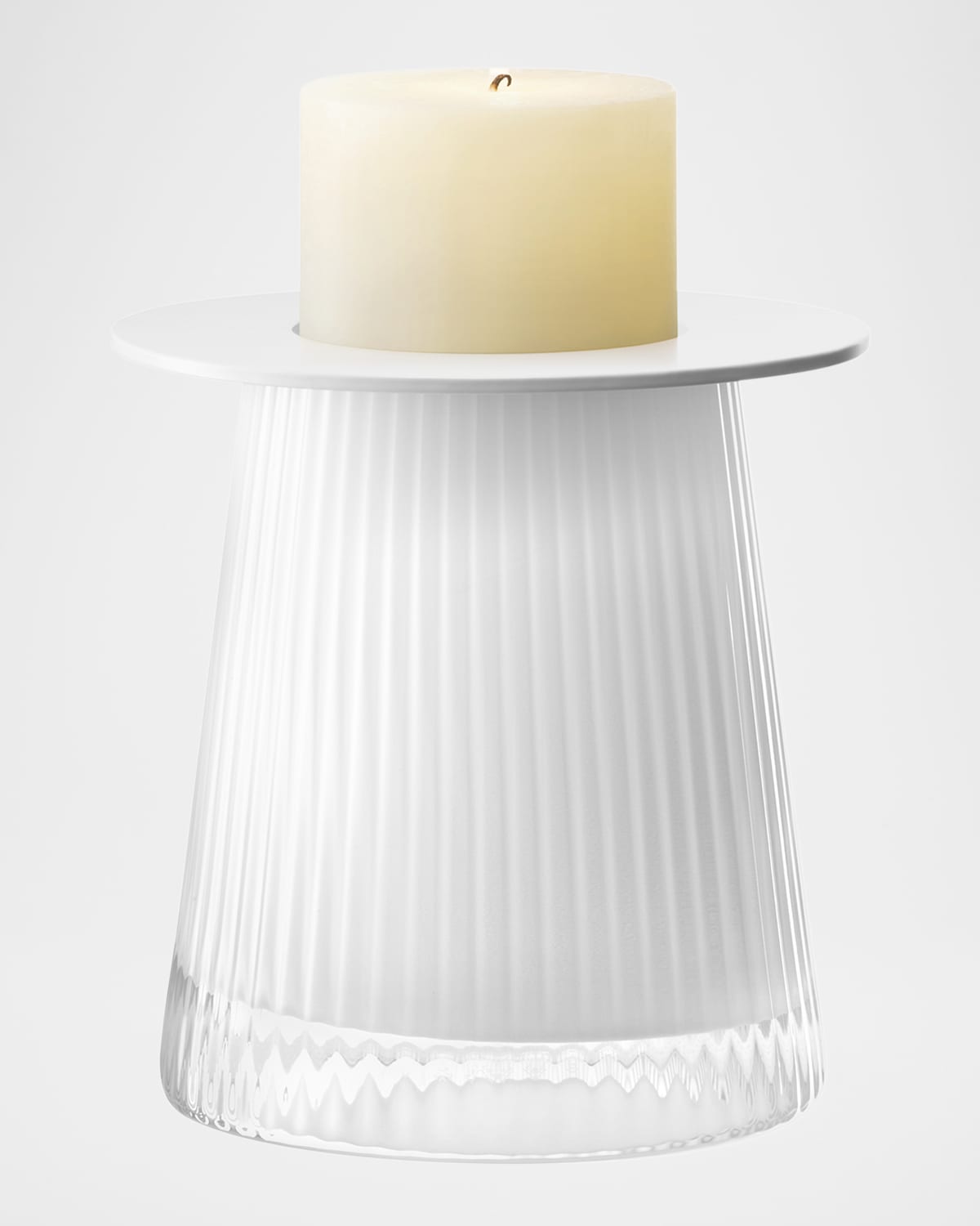 Lsa Beacon 5.5" Lantern/vase In White