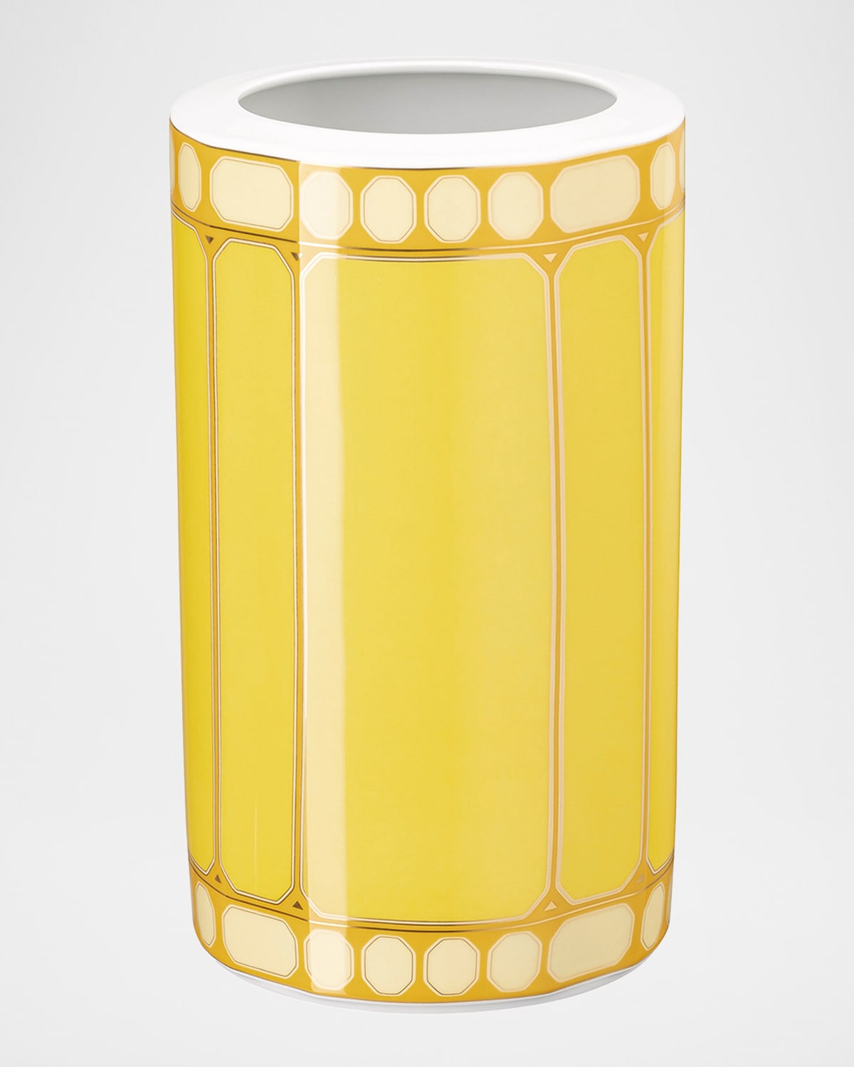 Swarovski Signum Vase, 10.5" In Yellow