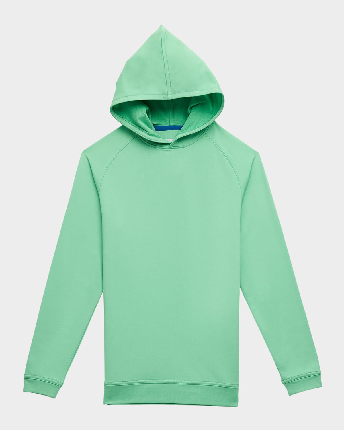Peter Millar Boy's Pine Performance Hoodie In Pear Tart