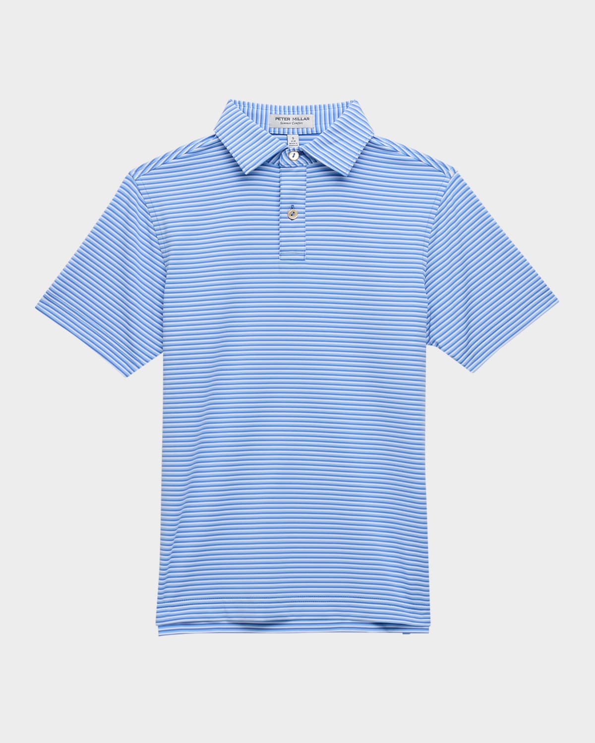 PETER MILLAR BOY'S LINDEN PERFORMANCE JERSEY POLO SHIRT 