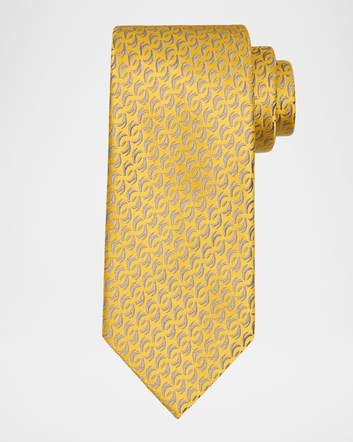 Graduating Flash Tile Chain Bracelet in 14K Yellow Gold