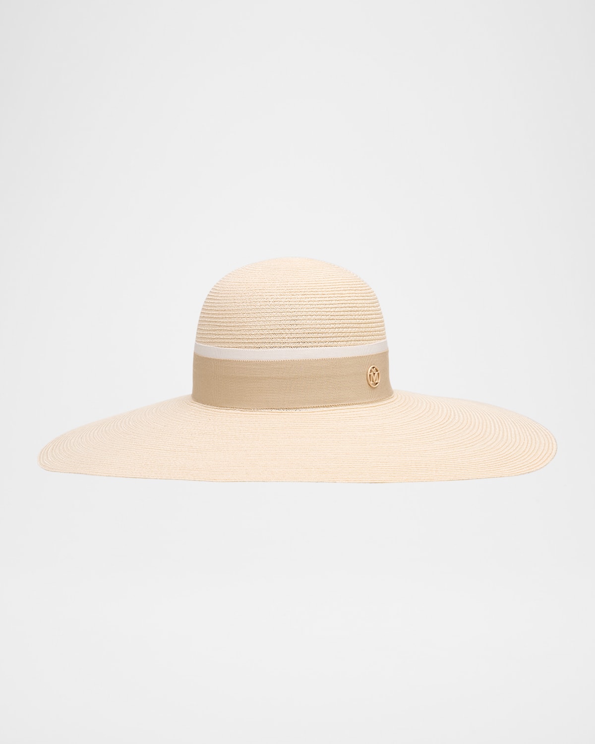 MAISON MICHEL BLANCHE STRAW HAT 