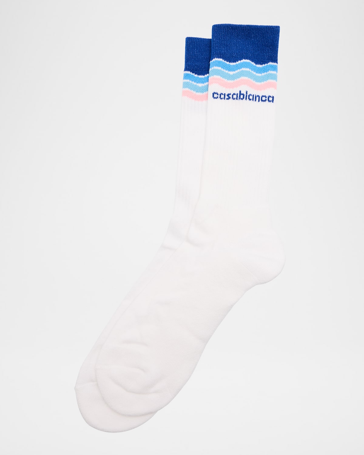 Men's Stripe Logo Crew Socks