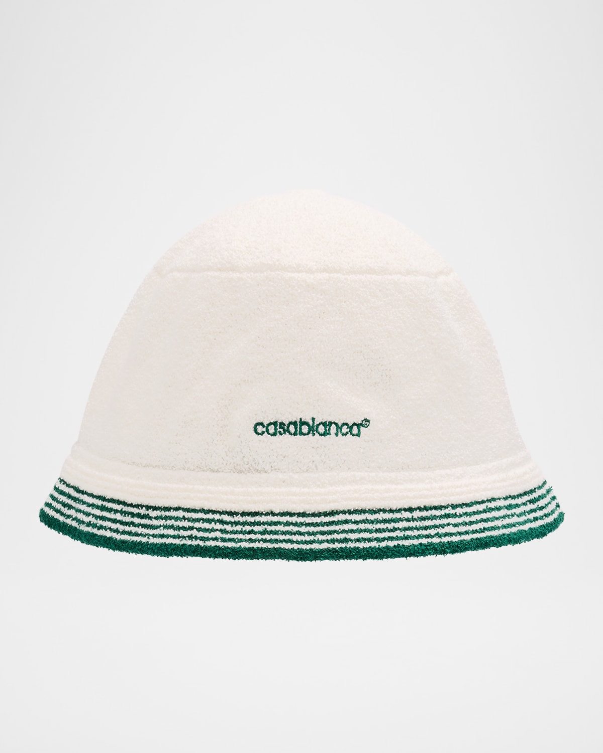 CASABLANCA Men's Cotton Terry Logo Bucket Hat | Smart Closet