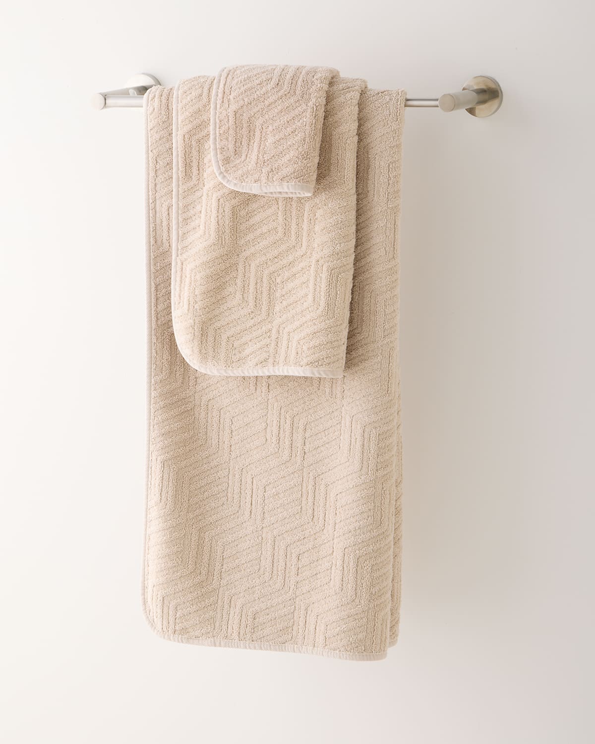 Graccioza Villari Washcloth In Fog