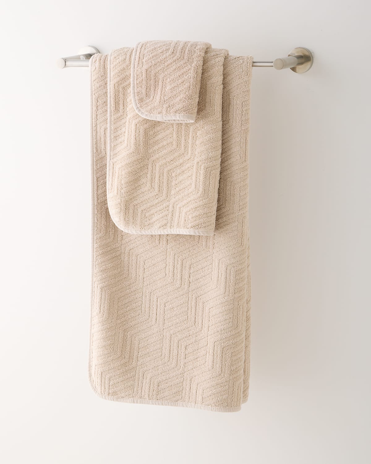 Graccioza Villari Bath Towel In Fog