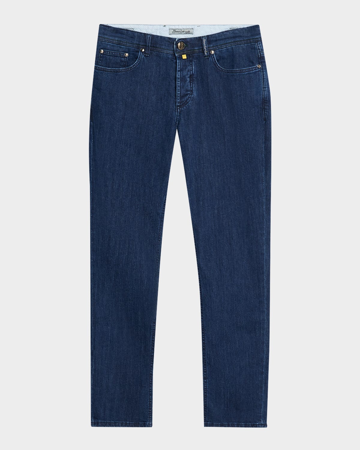 Men's Medium-Wash Denim Jeans
