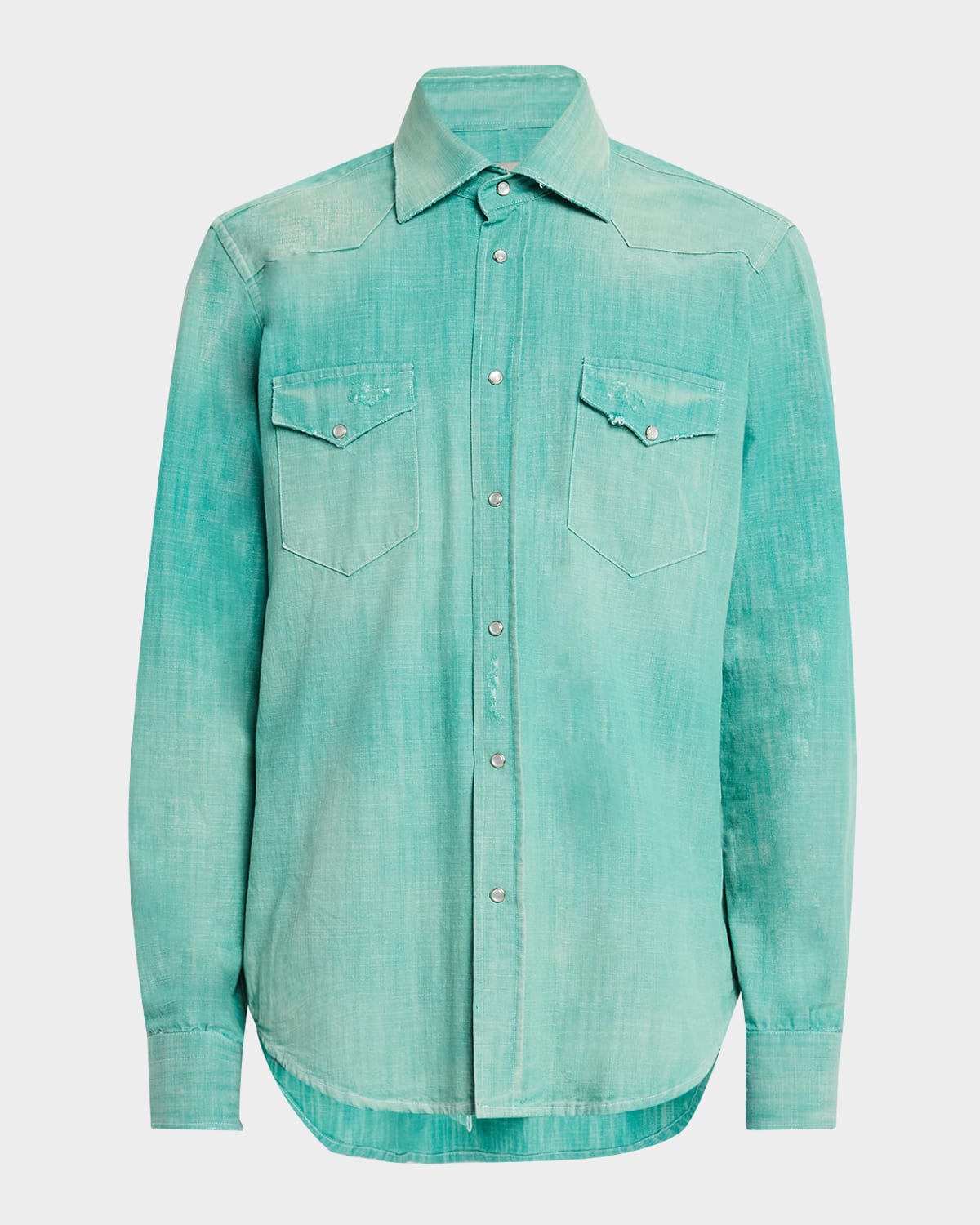 Men's Denim Western Shirt