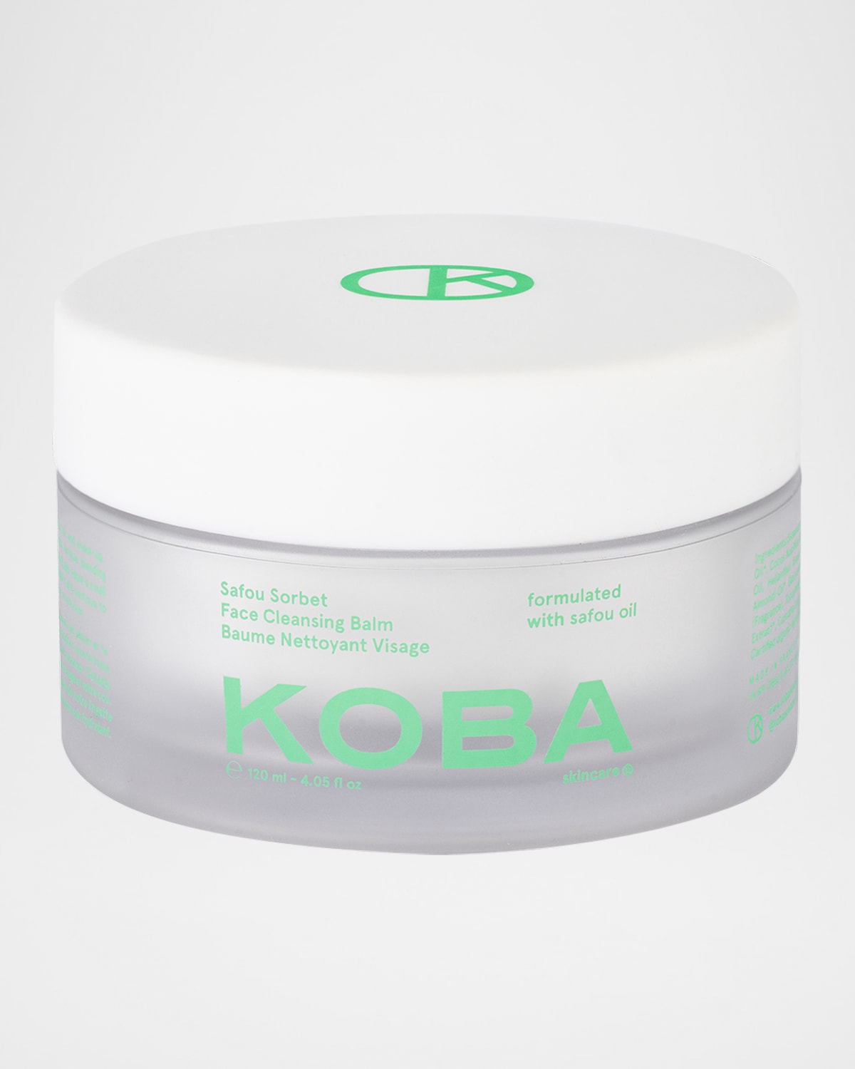 KOBA SKINCARE SAFOU SORBET CLEANSING BALM, 120 G 