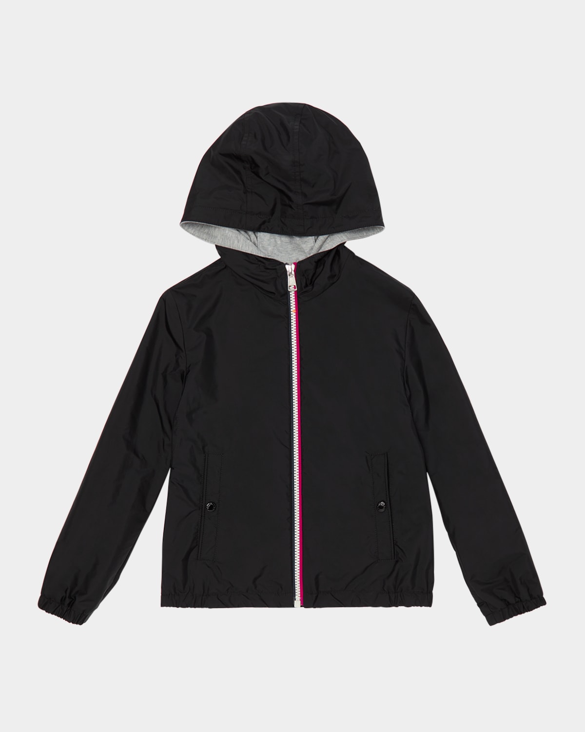 Moncler Boy's Urville Windbreaker Jacket In Navy Blue