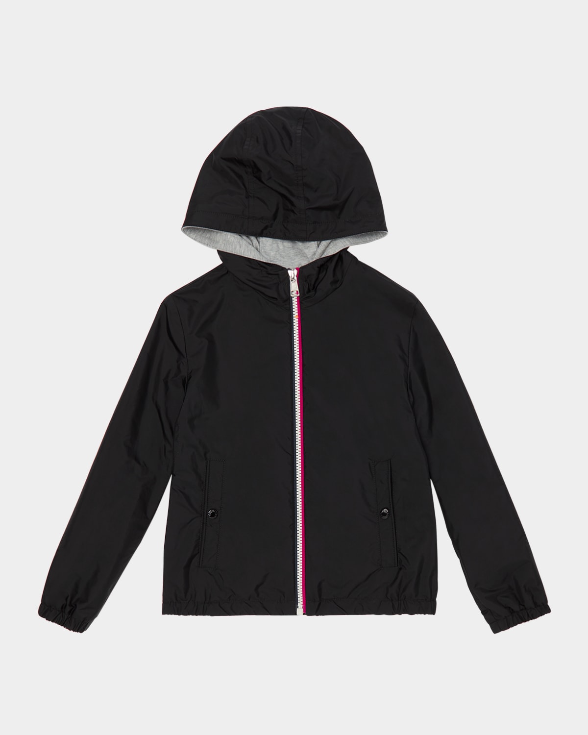 Moncler Boy's Urville Windbreaker Jacket In Navy Blue