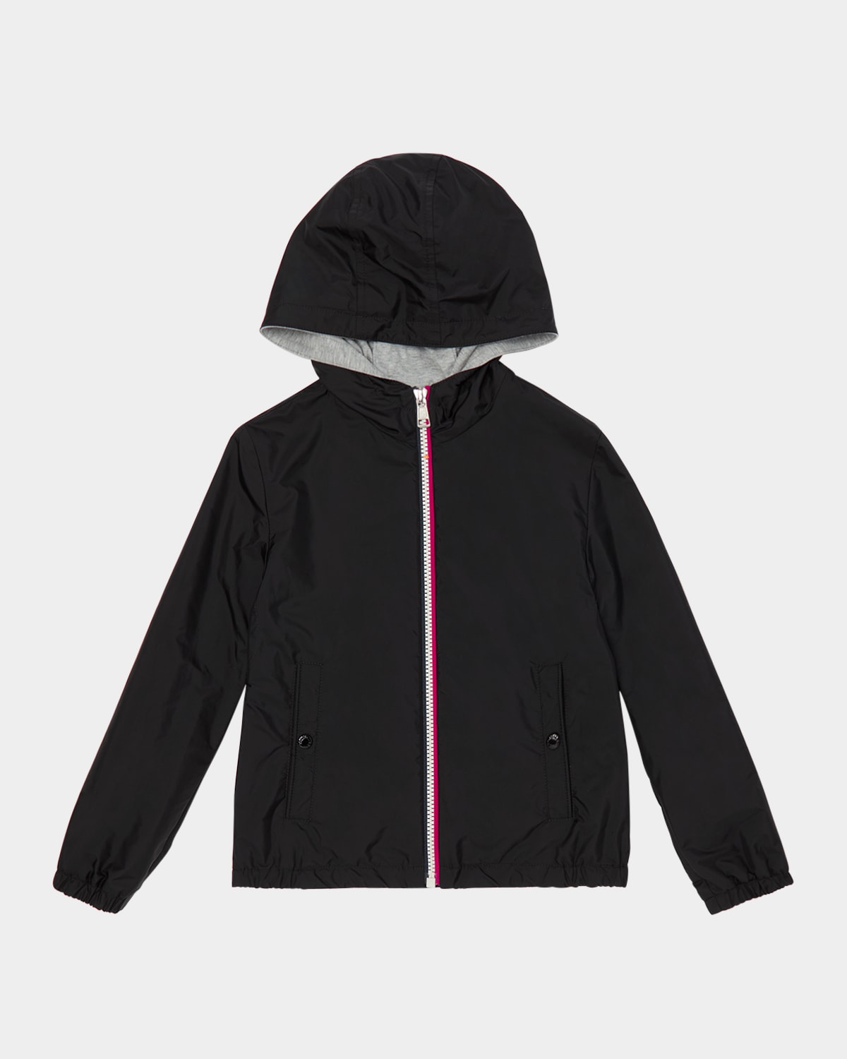 Moncler Boys' Urville Hooded Rain Jacket - Big Kid In Navy Blue