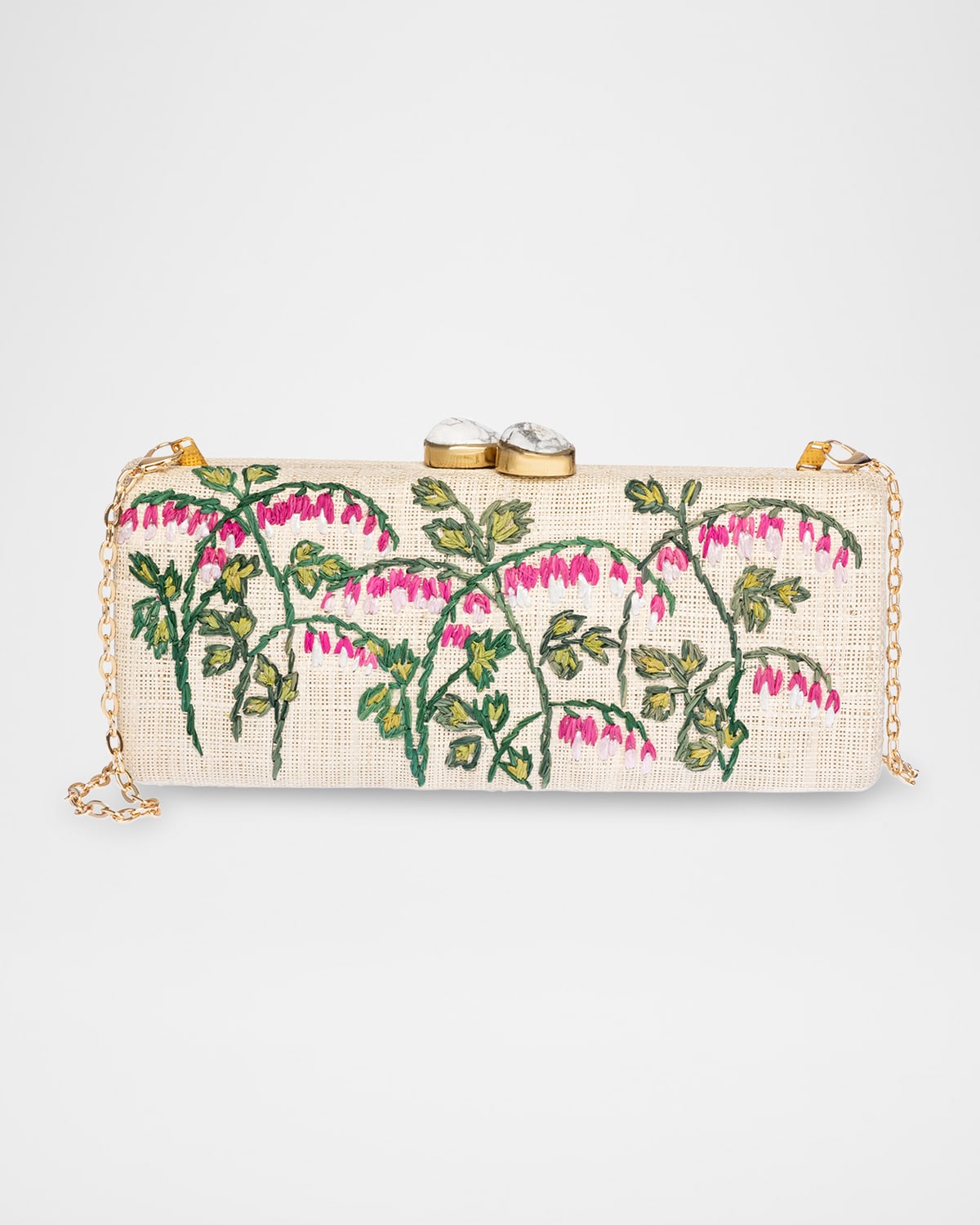 Alessandra Flower Long Clutch Bag