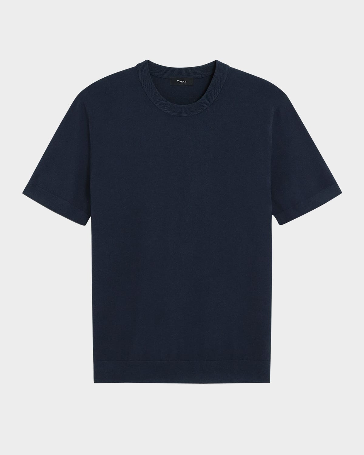 Theory Soris T-light Crewneck T-shirt In Baltic