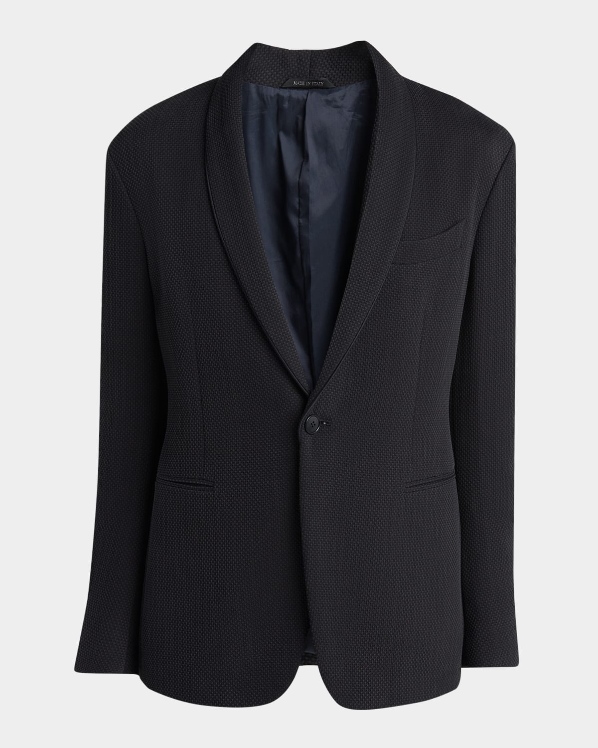 Men's Honeycomb Shawl Sport Coat