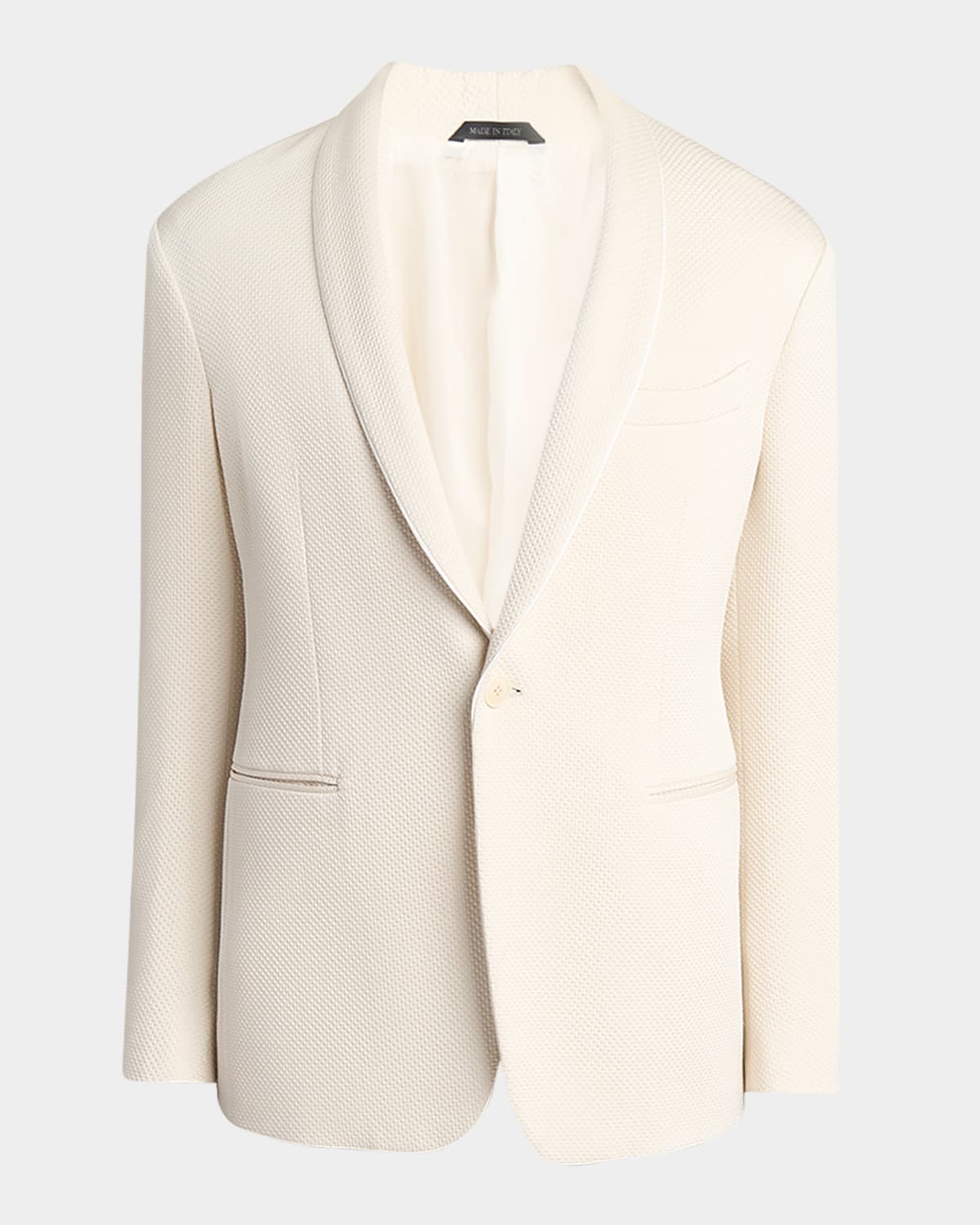 Men's Honeycomb Shawl Sport Coat