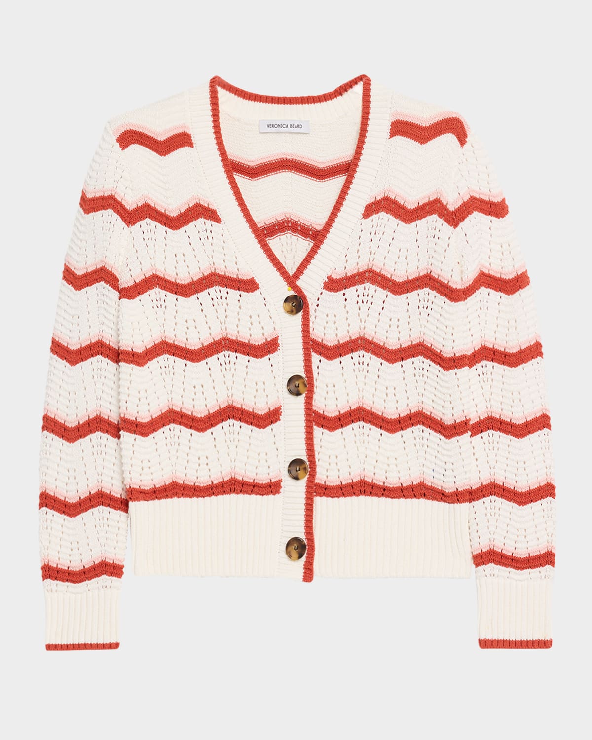 Ansonia Knit Chevron Cardigan
