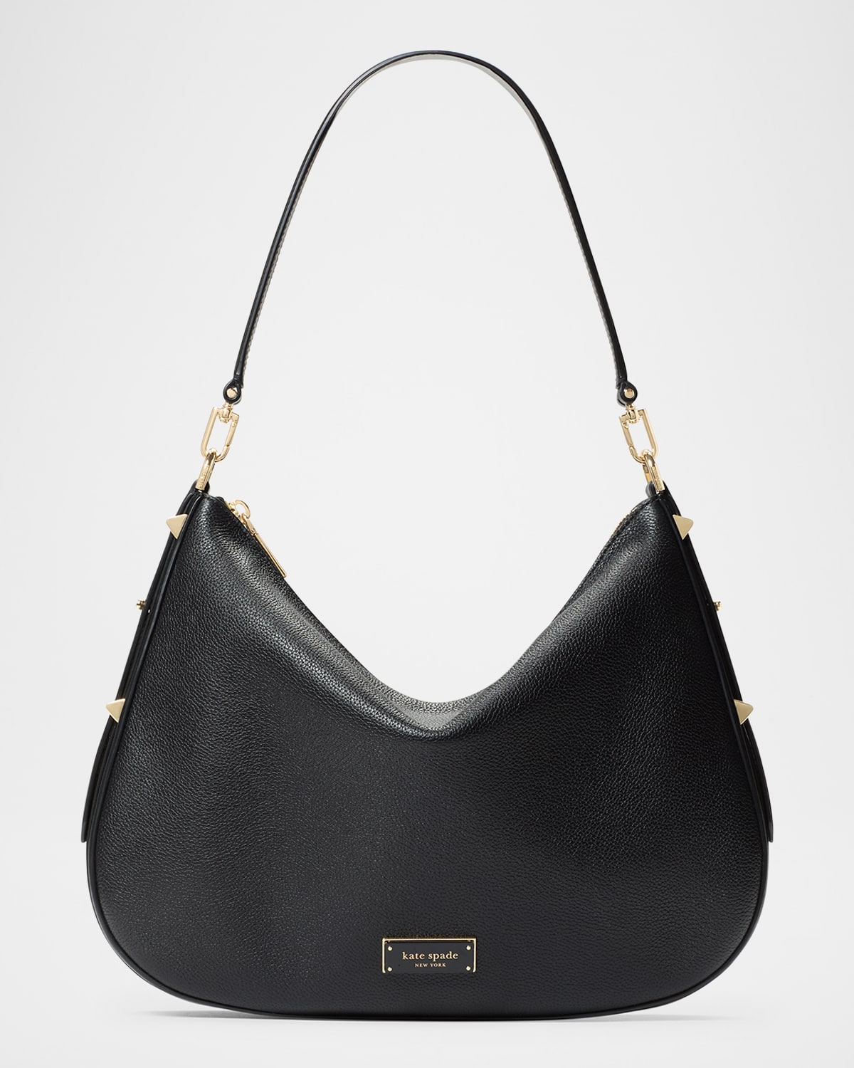 Kate Spade New York Liv Large Hobo Leather Shoulder Bag