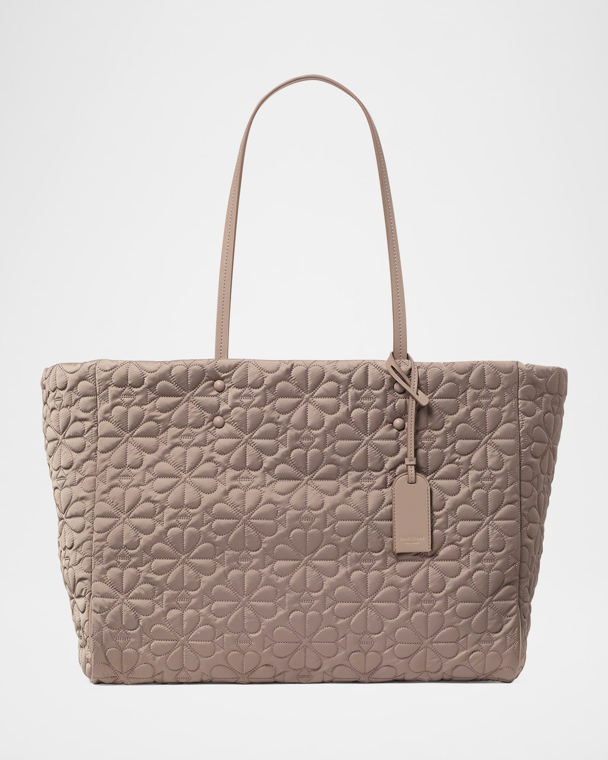 Kate Spade Tilly Large Quilted Fabric Tote Bag In City Scape.