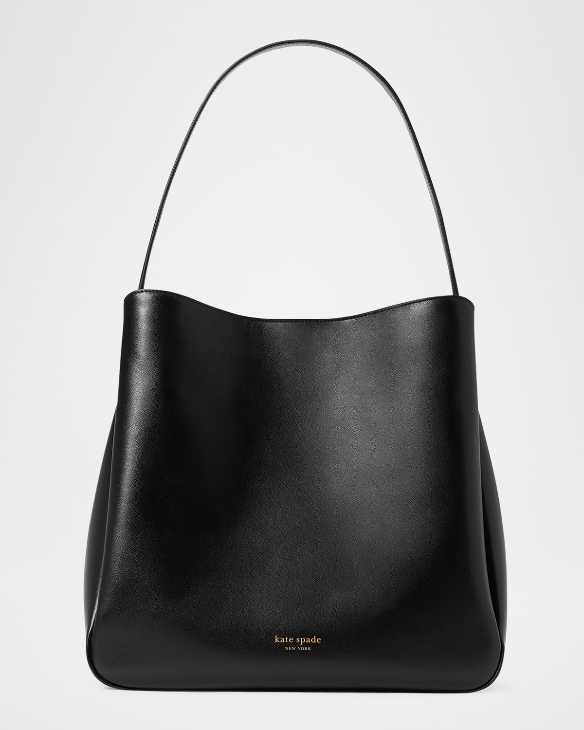 KATE SPADE GRACE LARGE GRAIN LEATHER HOBO BAG 