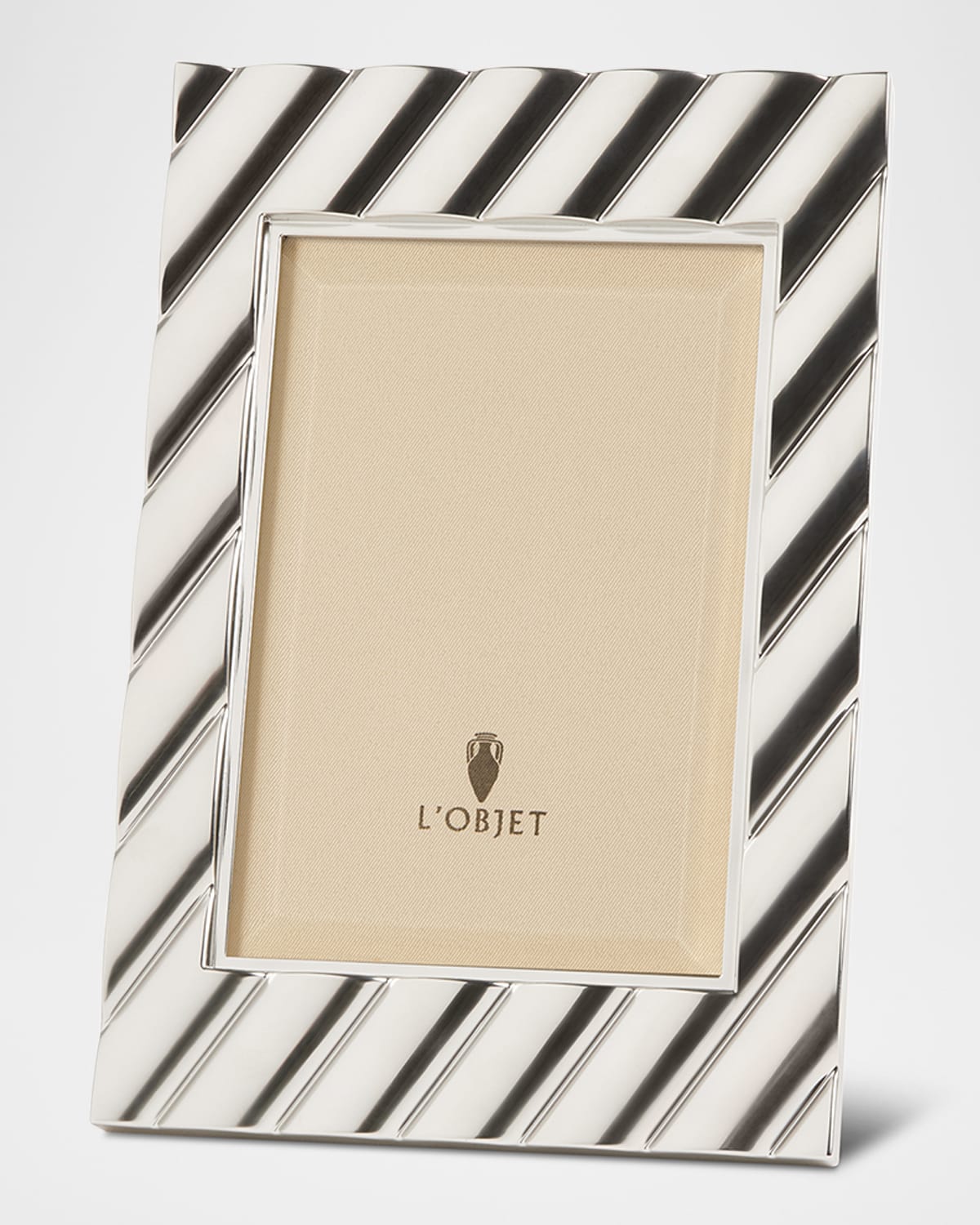 L'objet Maxime Frame, 4" X 6" In Platinum