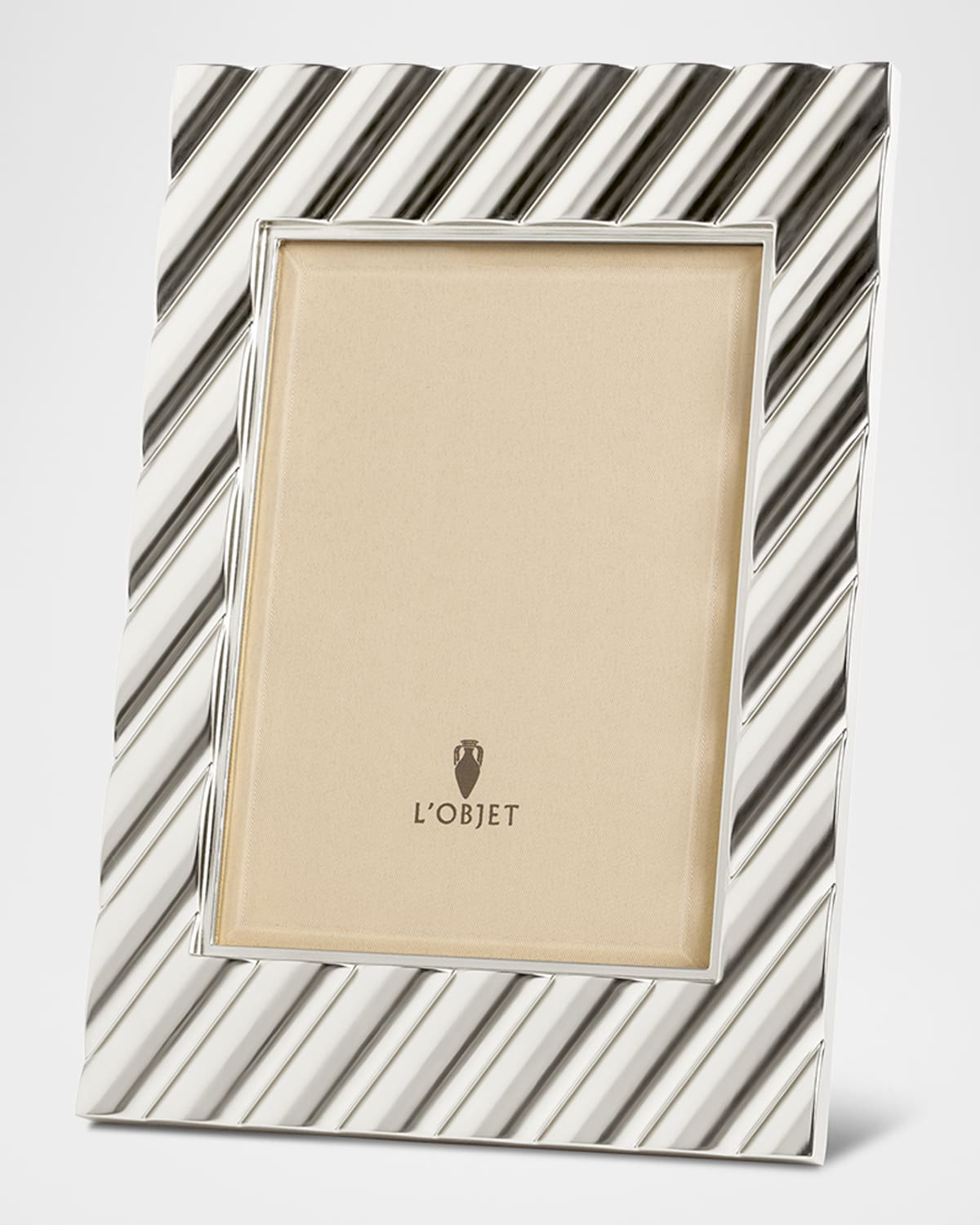 L'objet Maxime Frame, 5" X 7" In Platinum