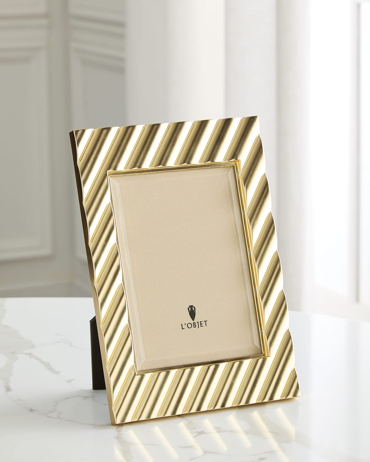 L'objet Maxime Frame, 5" X 7" In Gold