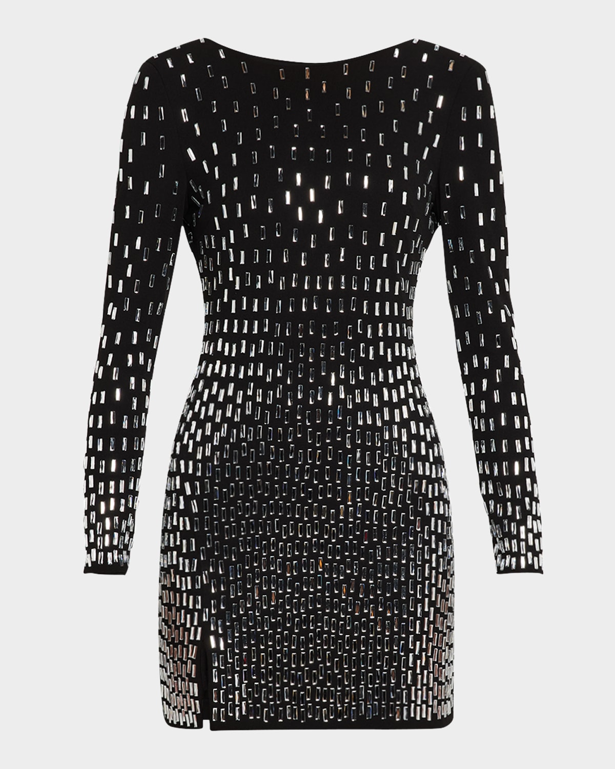 Nathalia Crystal Bodycon Mini Dress
