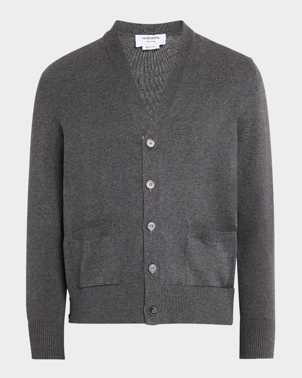 Men's 4-Bar Stripe V-Neck Cardigan