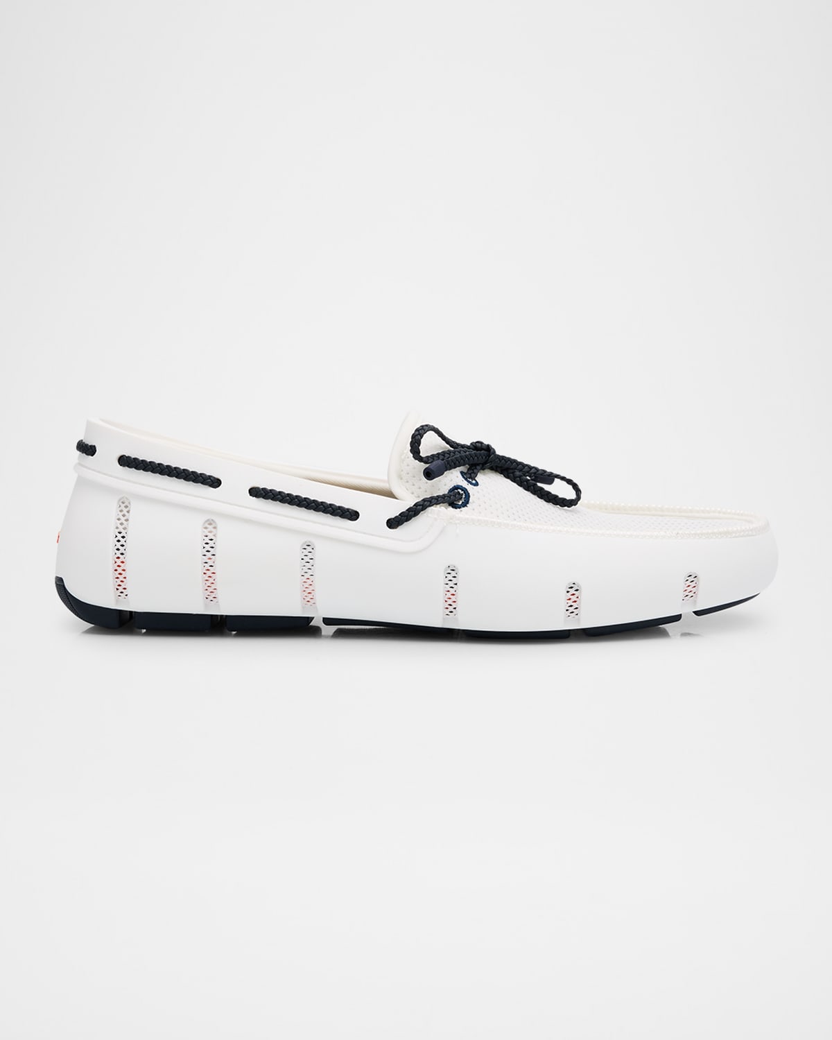 Men's Braided Lace Mesh Loafers
