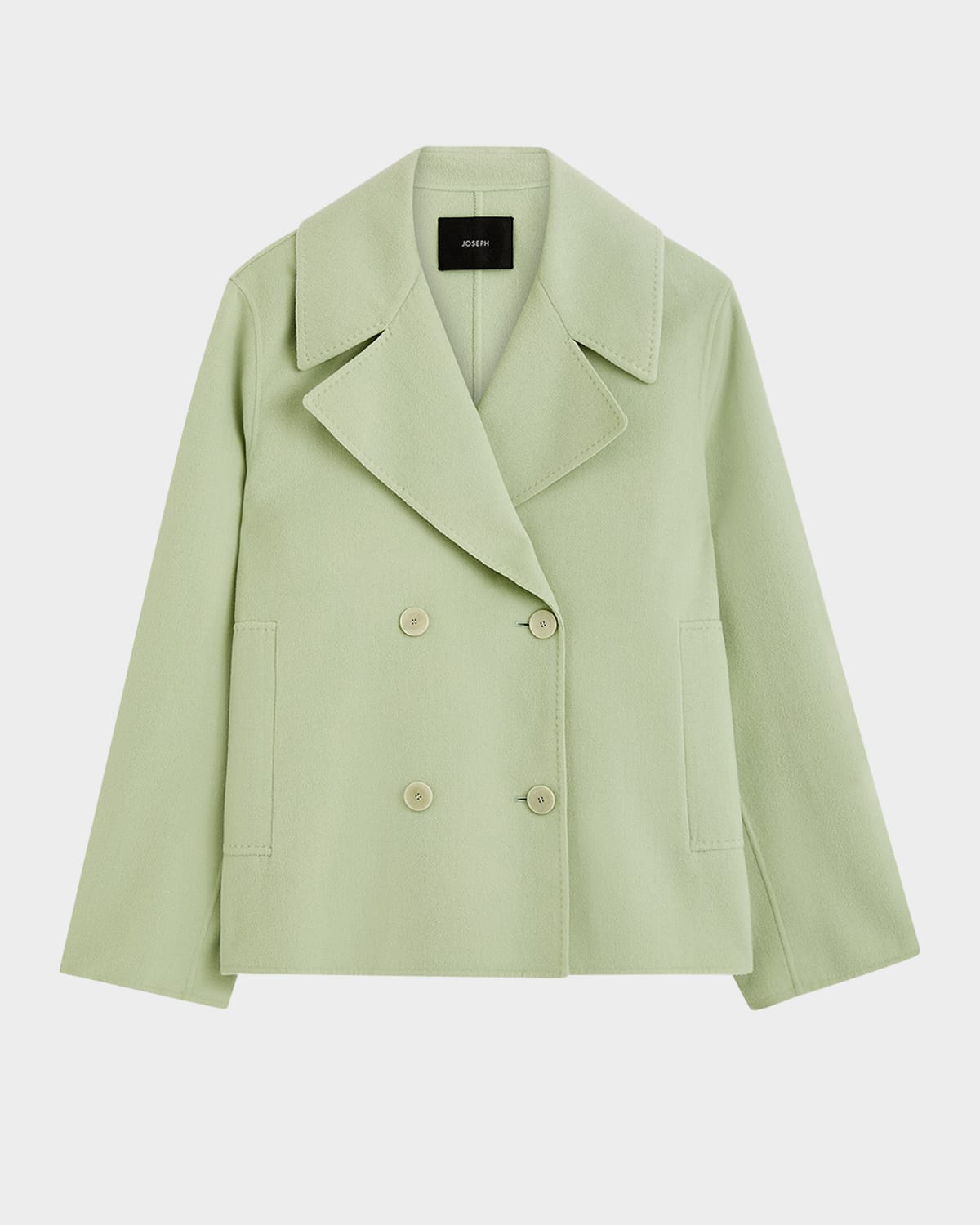 Joseph Gilkes Light Double Face Jacket In Matcha