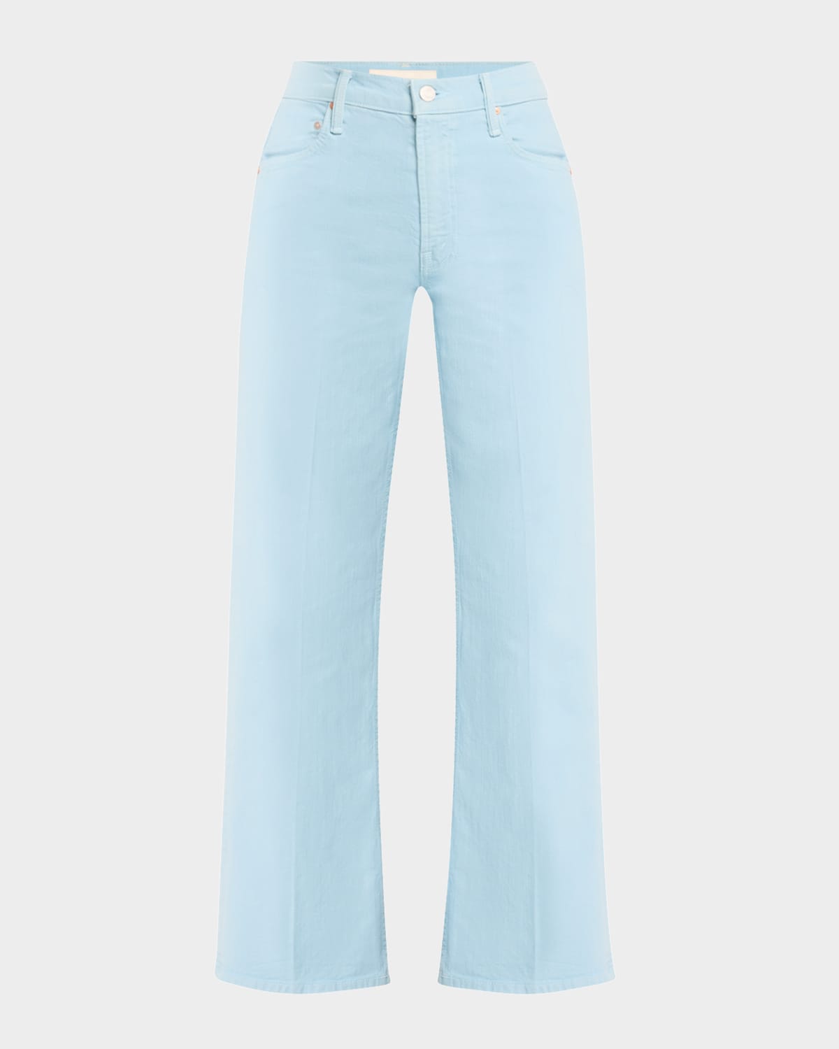 Mother The Bookie Flood Jeans In The Devil May Air Blue